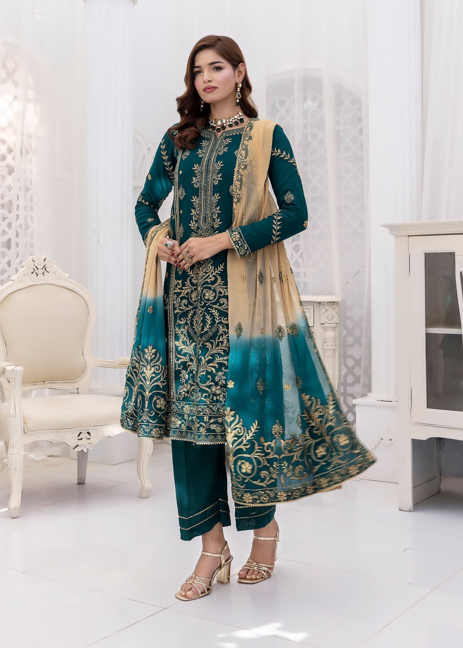 Kanwal Zainab EMERALD EMPRESS Women 3pcs