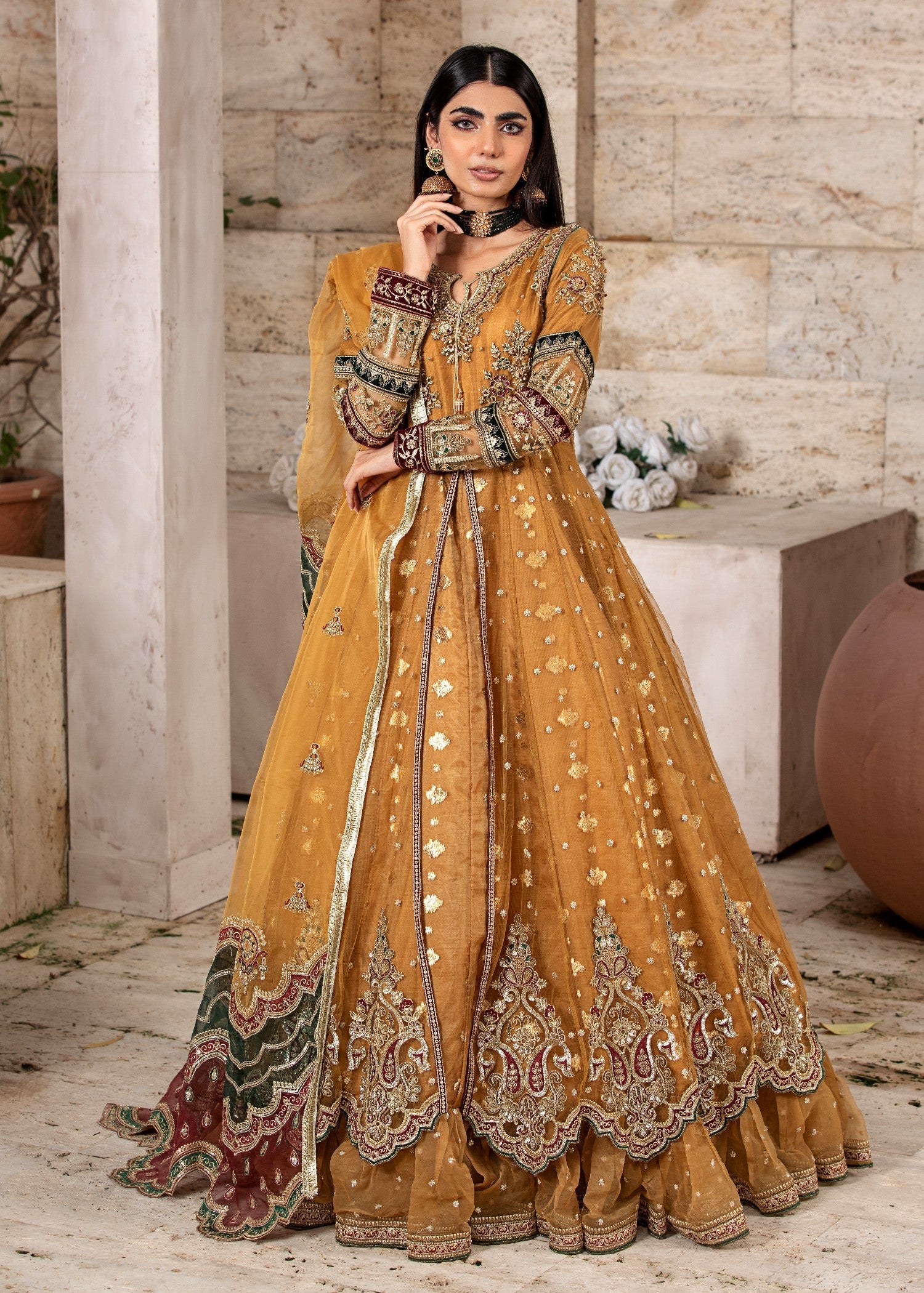 Diara Couture ANARKALI US 607 Women 3pcs