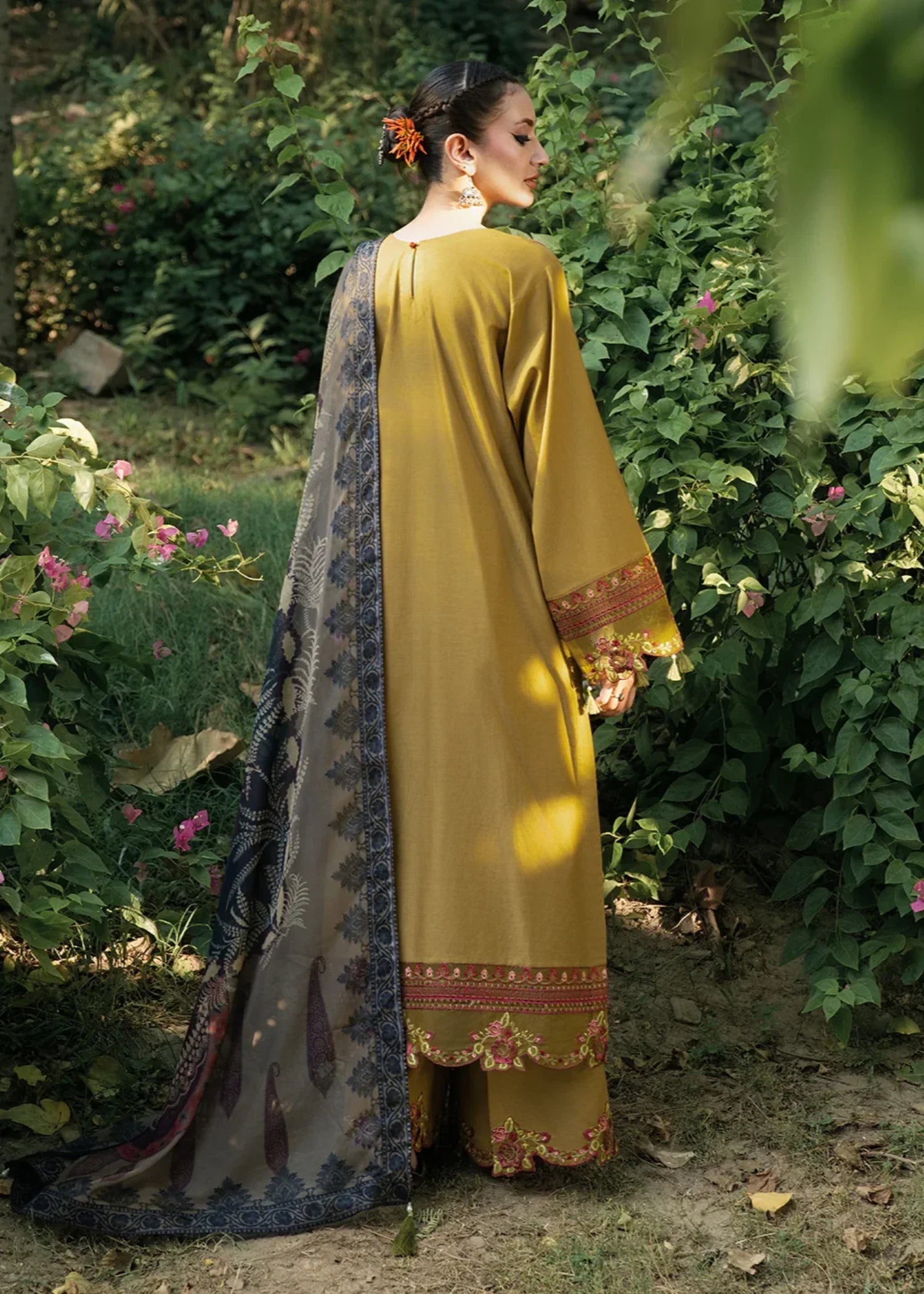 Hemstitch Sandalwood Women 3pcs