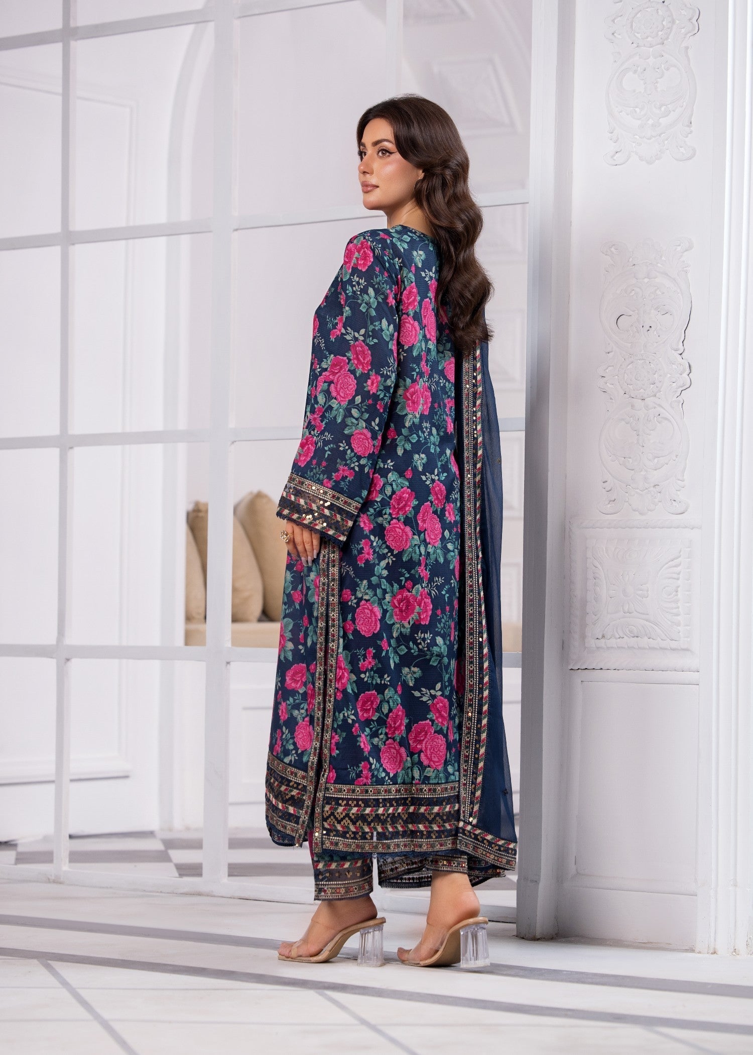 Bin Tayyab (BT006368 DBL 02) Women 3pcs