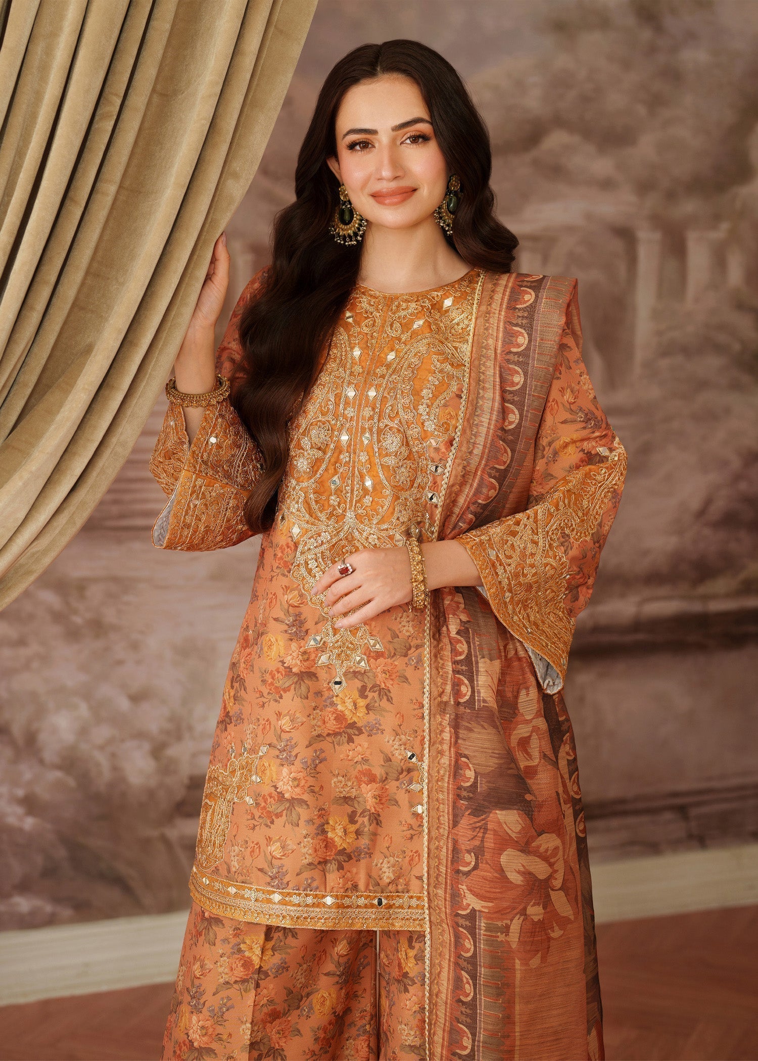 Mohagni BLS 63 STITCHED I UNSTITCHED Women 3pcs