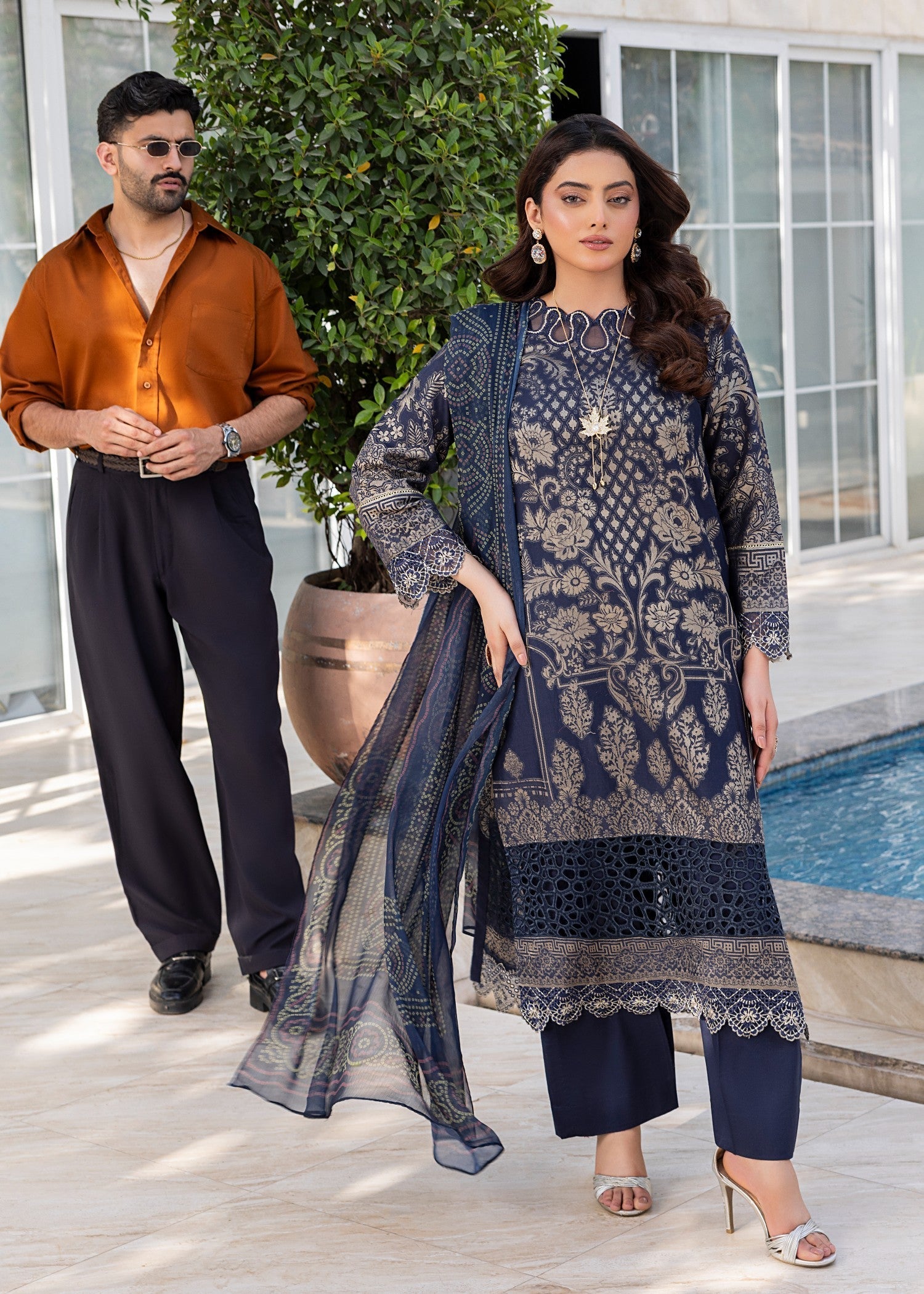 Zuri SELENE JK 20 NAVY BLUE Women 3pcs