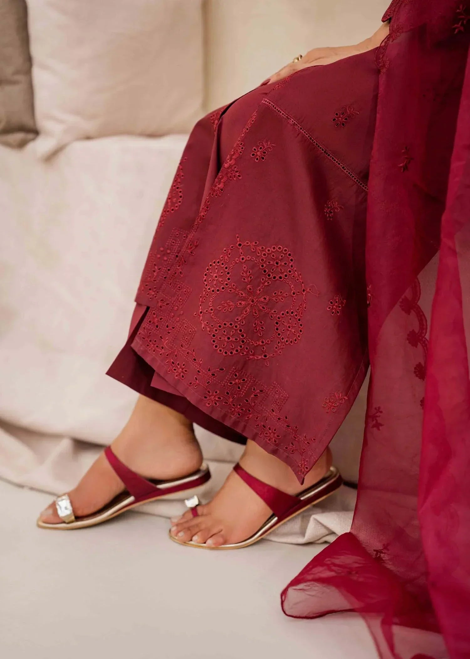 Ayesha Asif CELESTIAL BERRY SUIT Women 3pcs