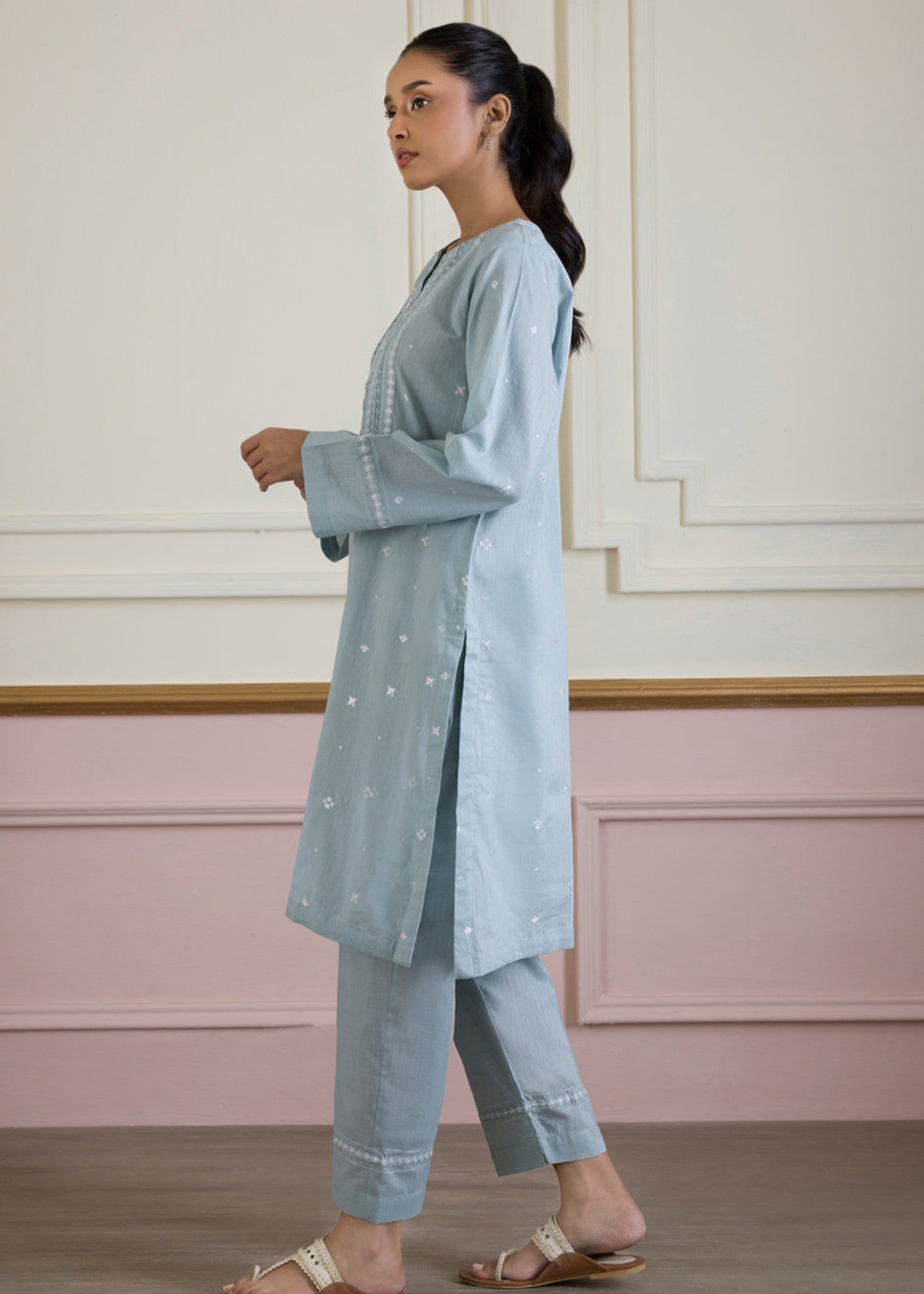 Zellbury WPS2522509 LIGHT BLUE Women 2pcs