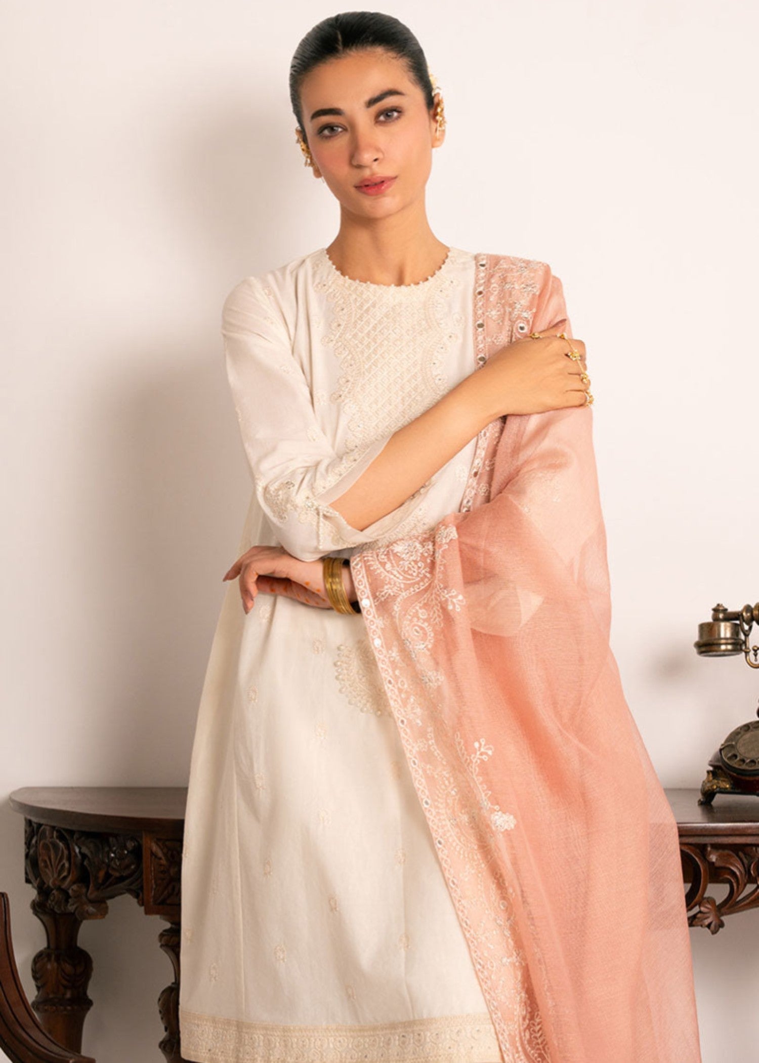 Cross Stitch PEARL ALLURE 0125RTWEMBCNT0402 Women 2pcs