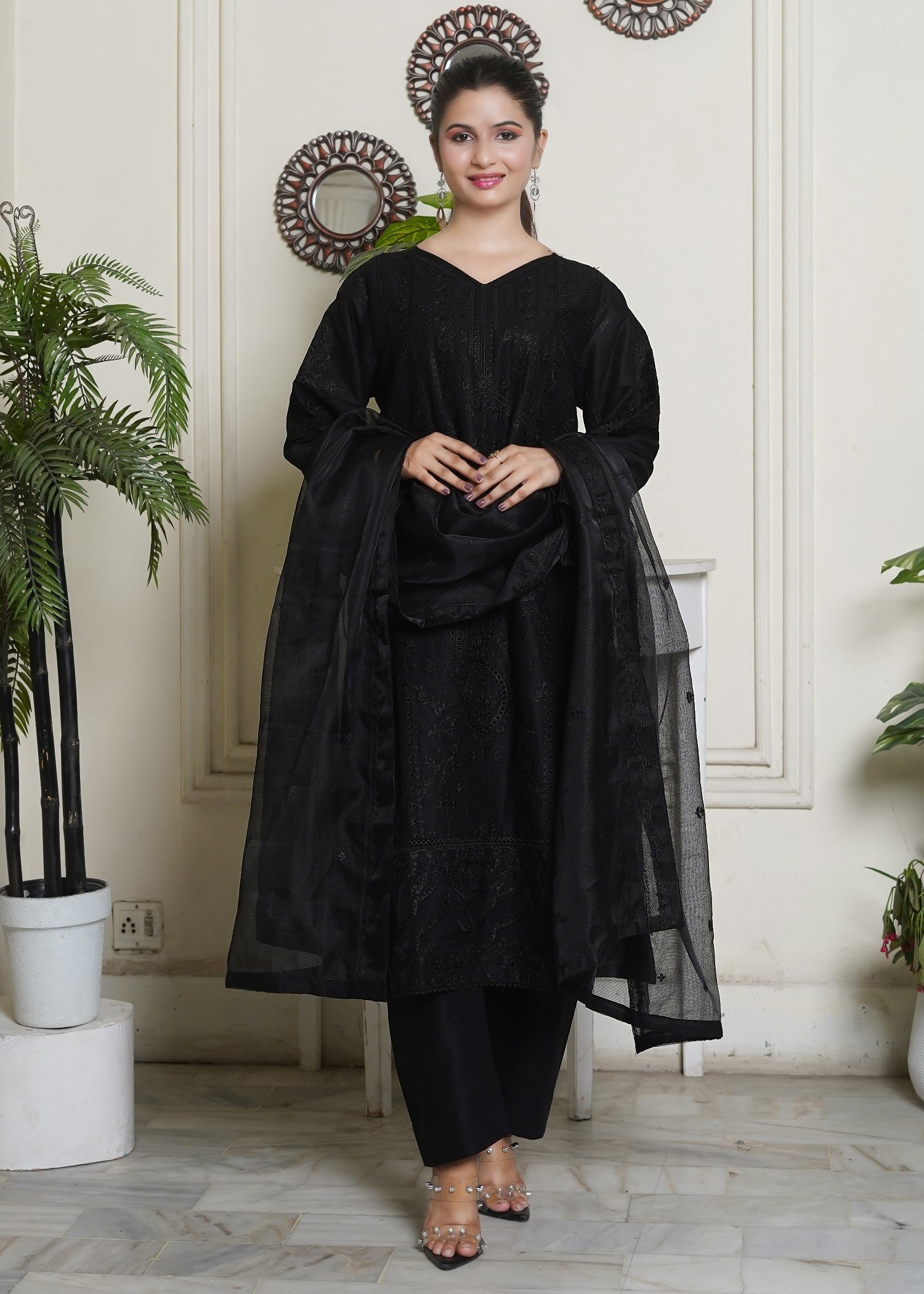 Waniya Awais WAL 58 Stitched Women 3pcs