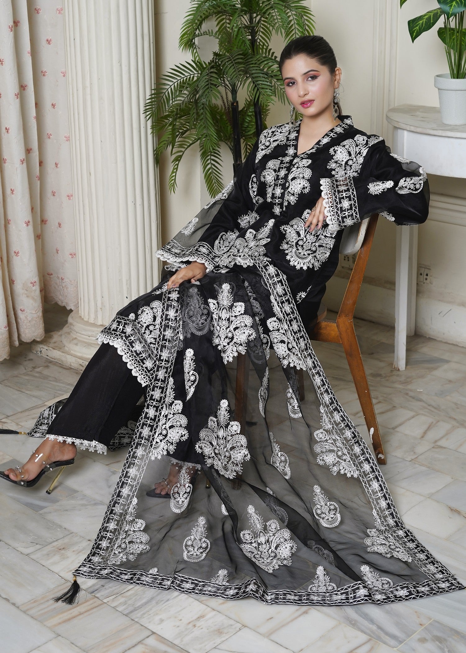 Waniya Awais WAS 20 Stitched Women 3pcs