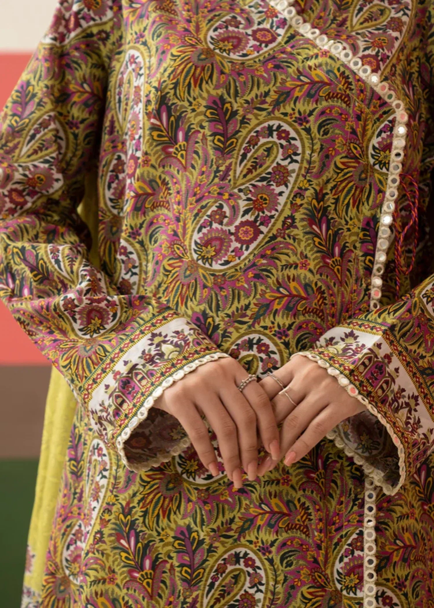 Zellbury Kurta Dupatta Trouser WPS2531932 Women 3pcs