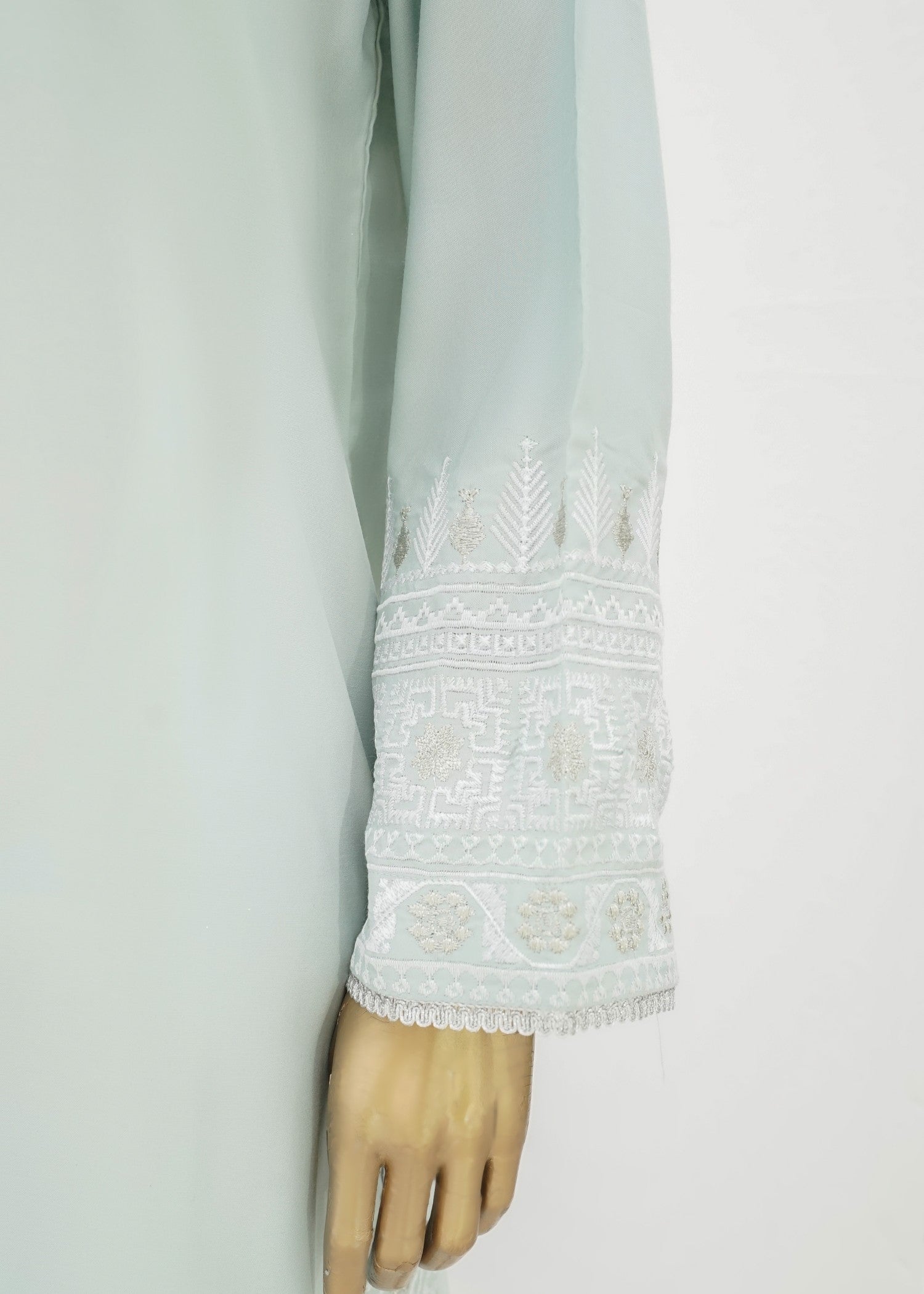 AYLA STUDIO Solid Embroidered SE250402 HAREEM Women 2pcs