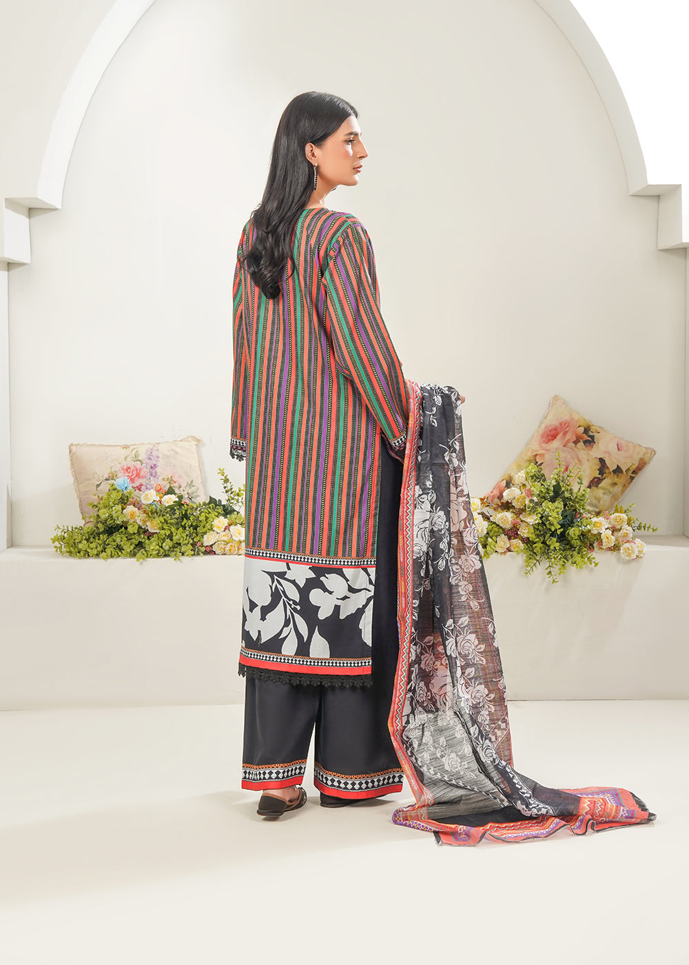 Elara Official Midnight Garden Women 3pcs