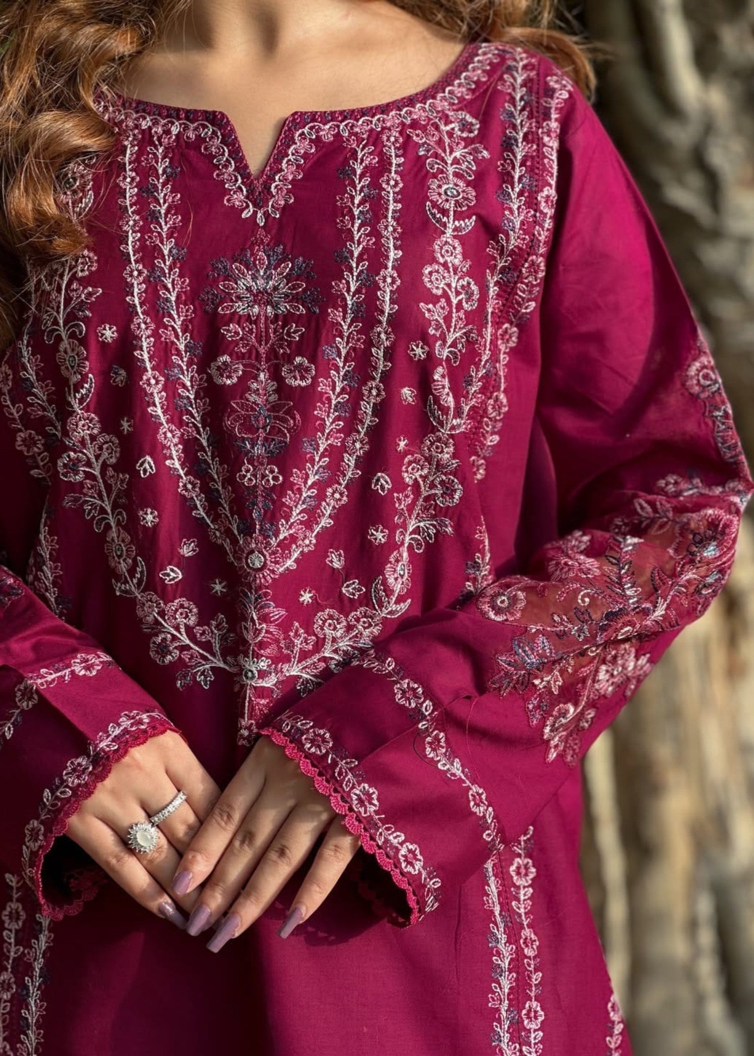 Tehzeeb Libas ZEENAT EMBROIDERED Women 2pcs