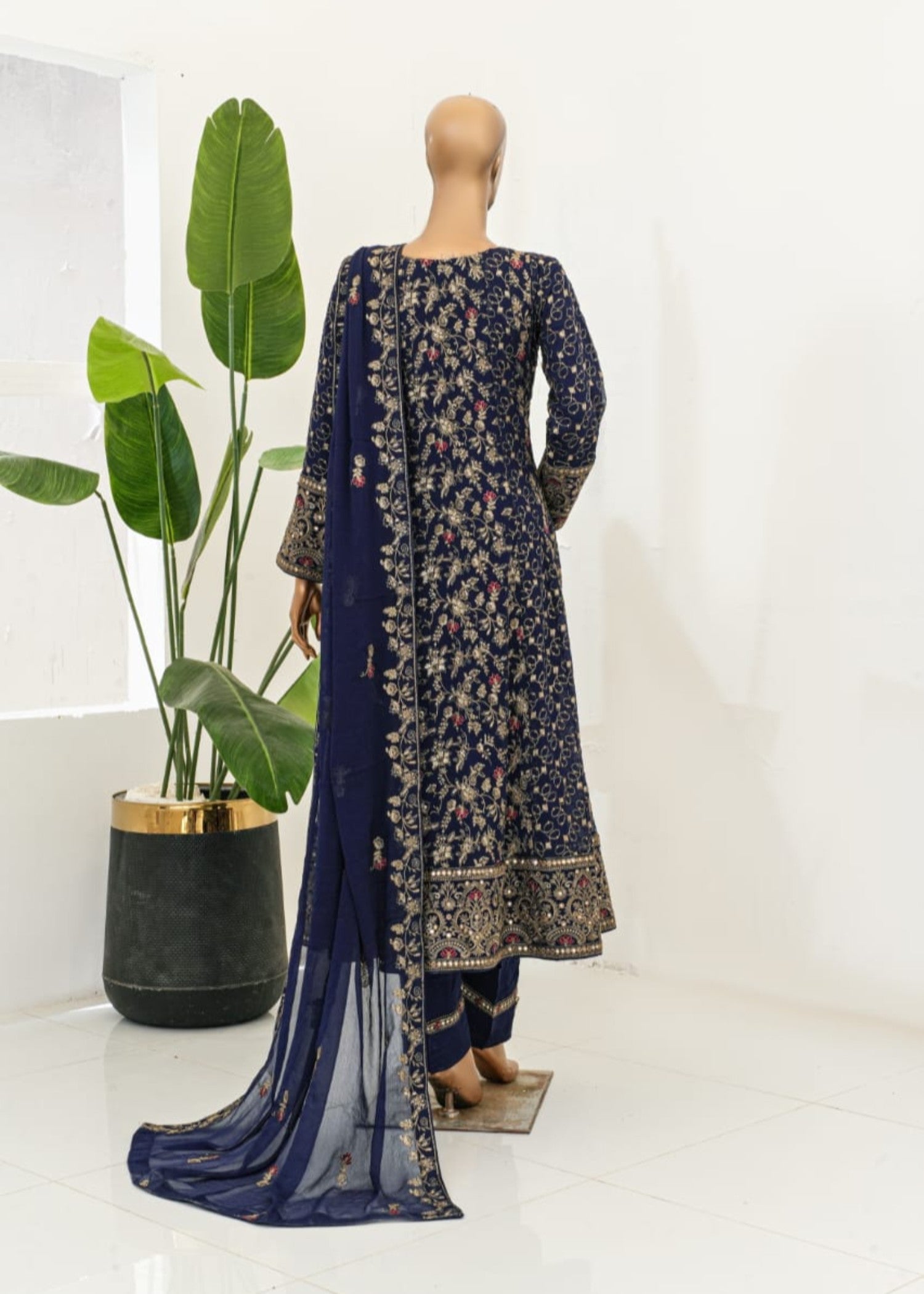 Ahmed Creations RIMSHA BLUE Women 3pcs