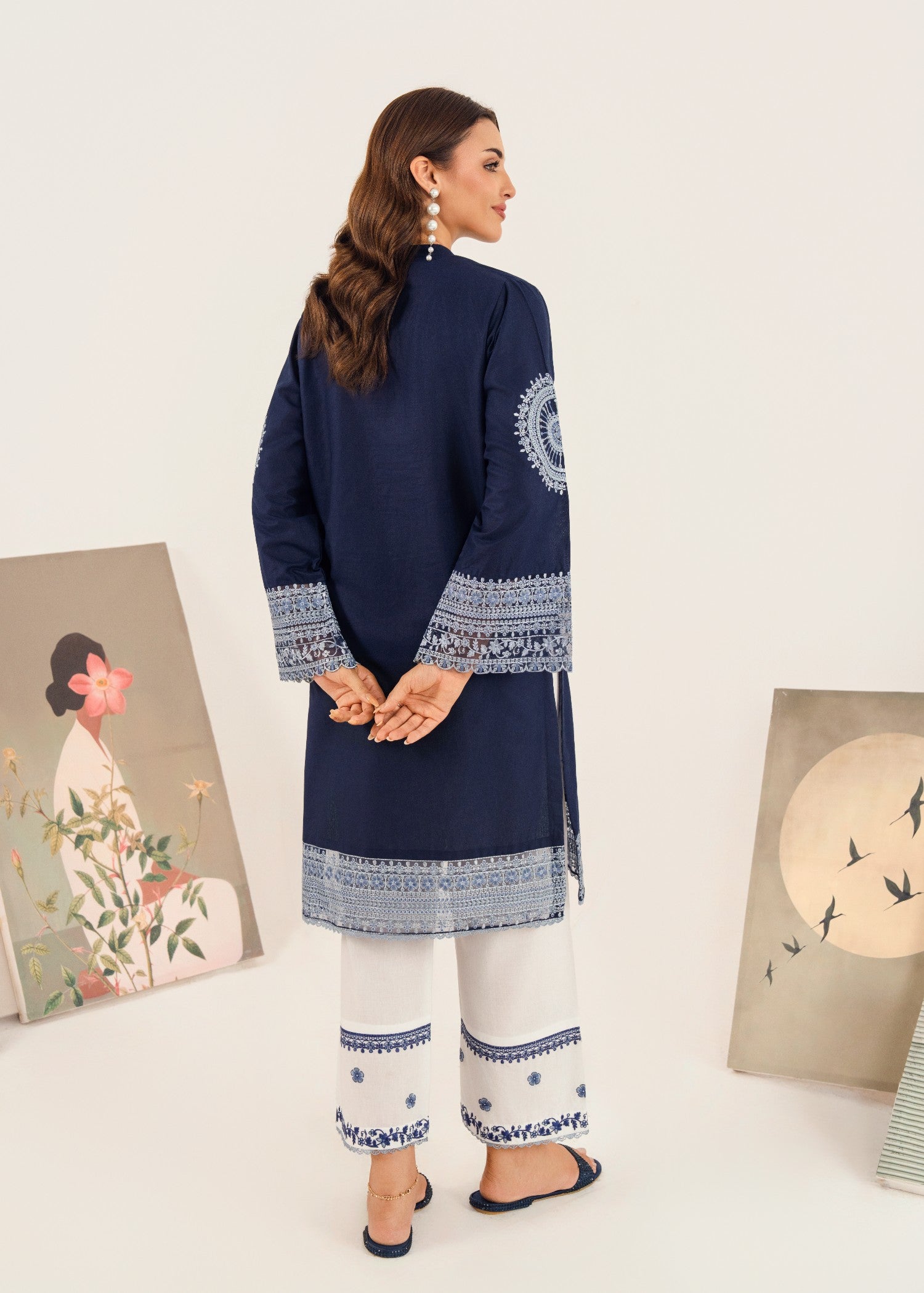 Zoya&Zafar Azure Women 2pcs