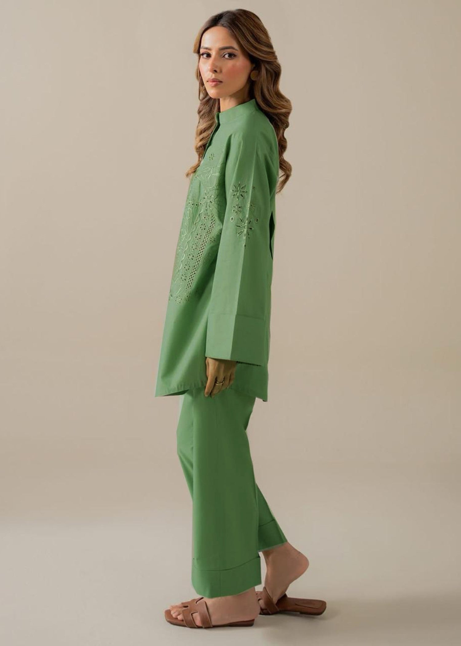 H&U Collection Green Women 2pcs