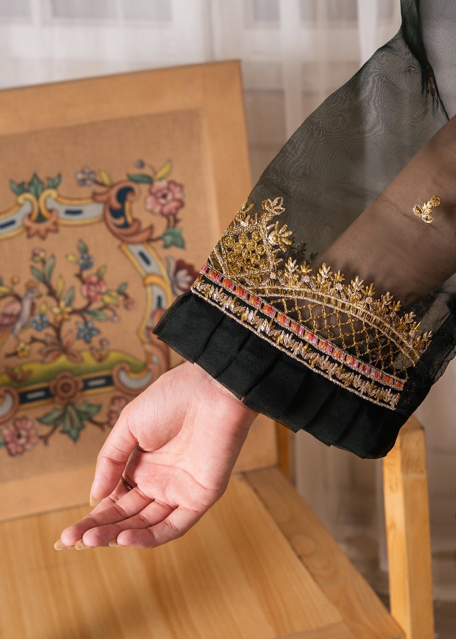 Gulposh Mehrou (Embroided ) Mongia Women 3pcs