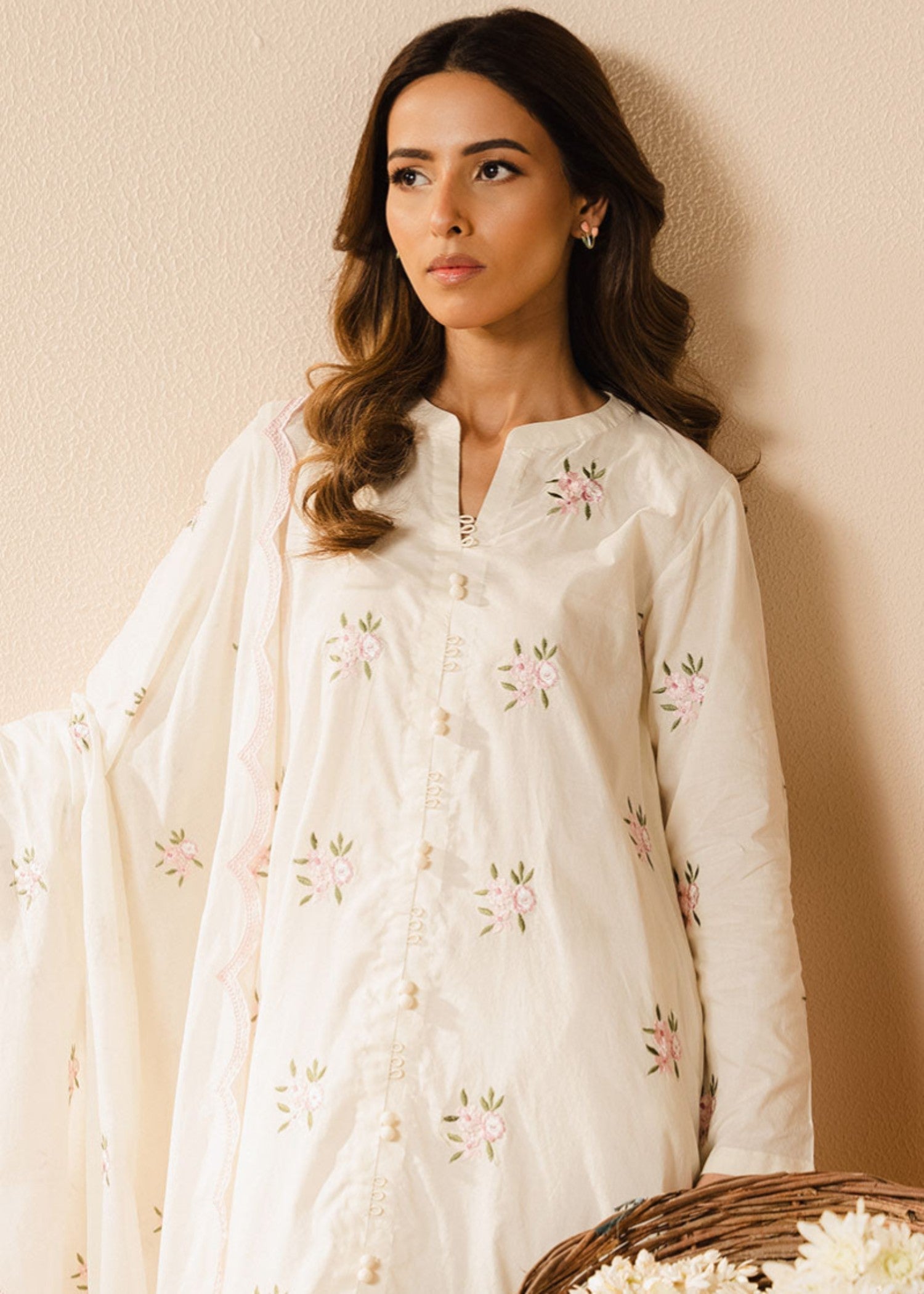 Cross Stitch IVORY CHARM 0125RTWPLNBAS0304 Women 2pcs