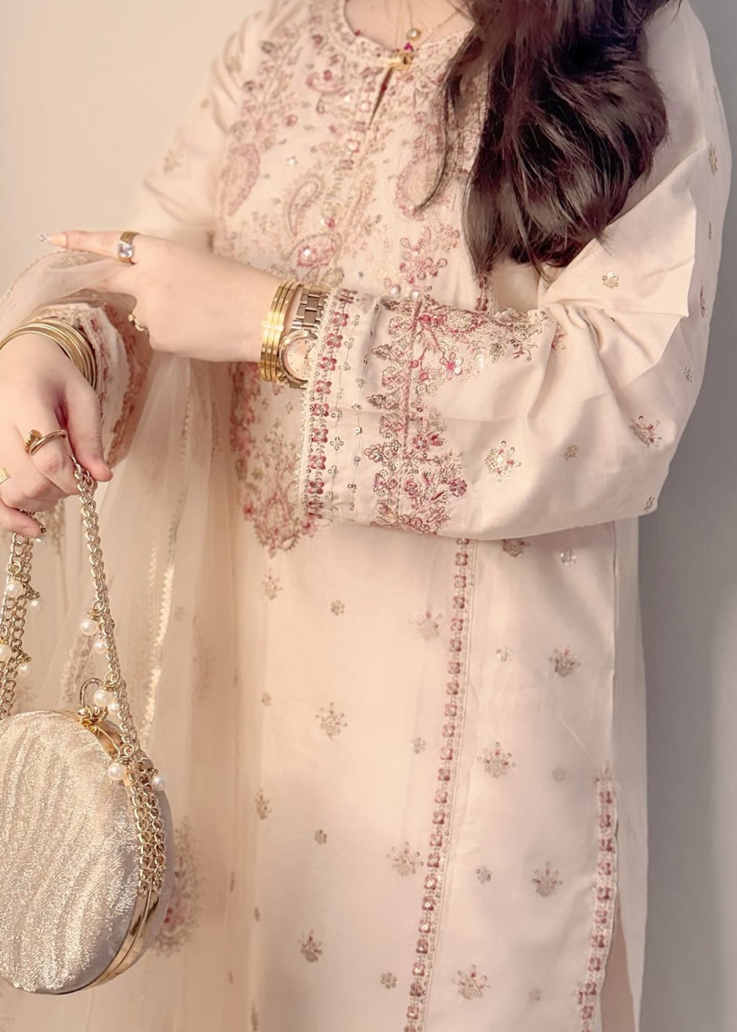 The Turkish Wear NYRA BEIGE Women 3pcs