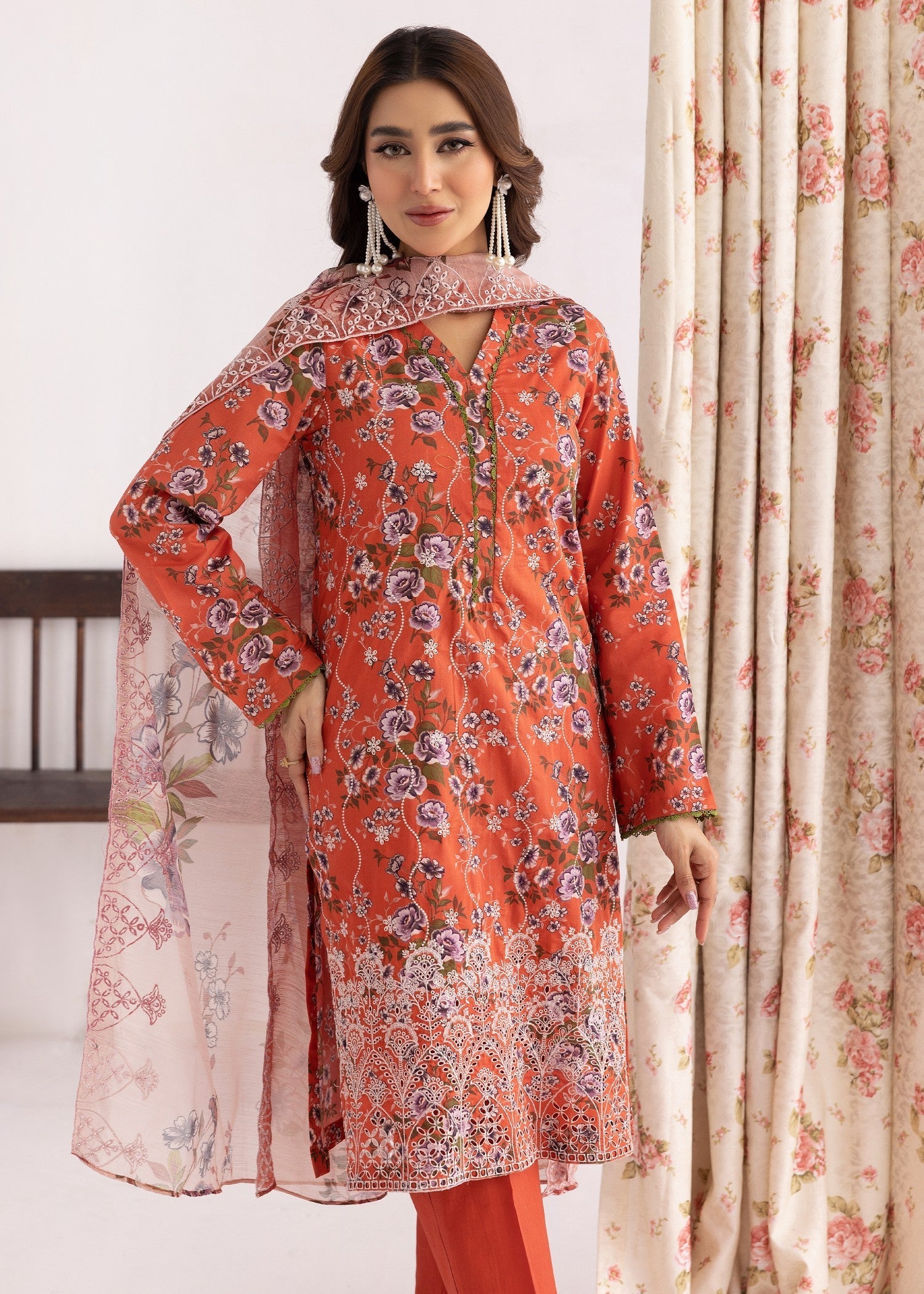 Aik Pret Shafaq 25 Women 3pcs