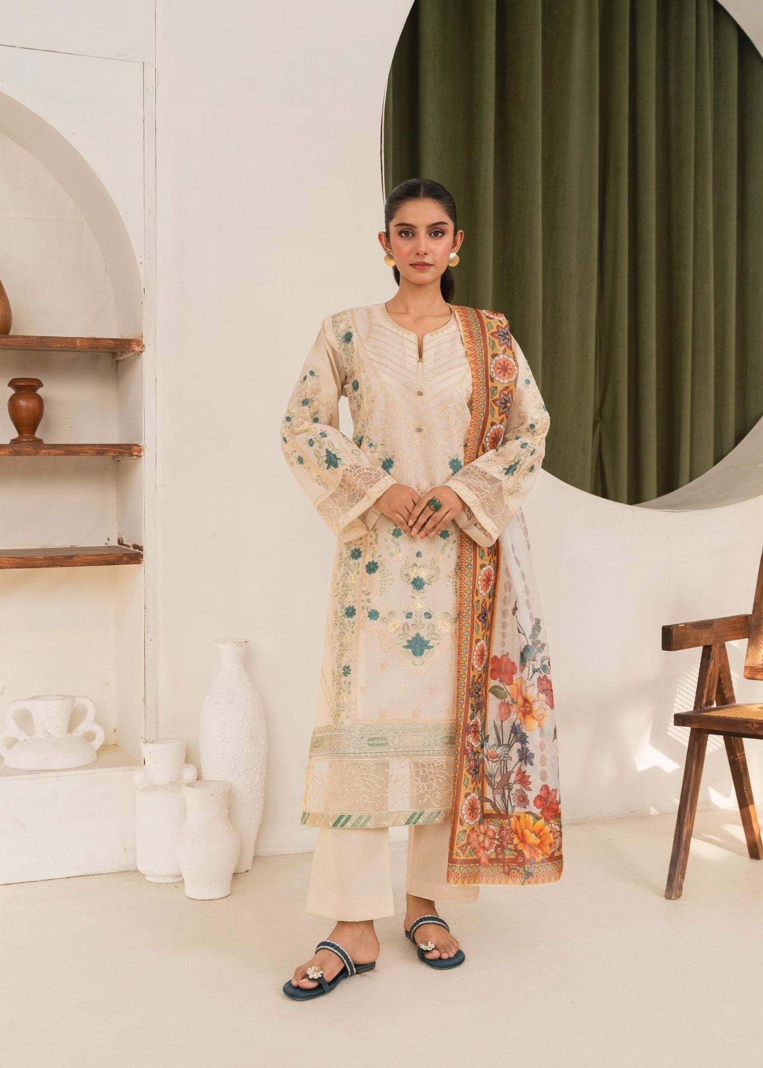 Fatima Noor’S Collections Psd 55 6 Women 3pcs