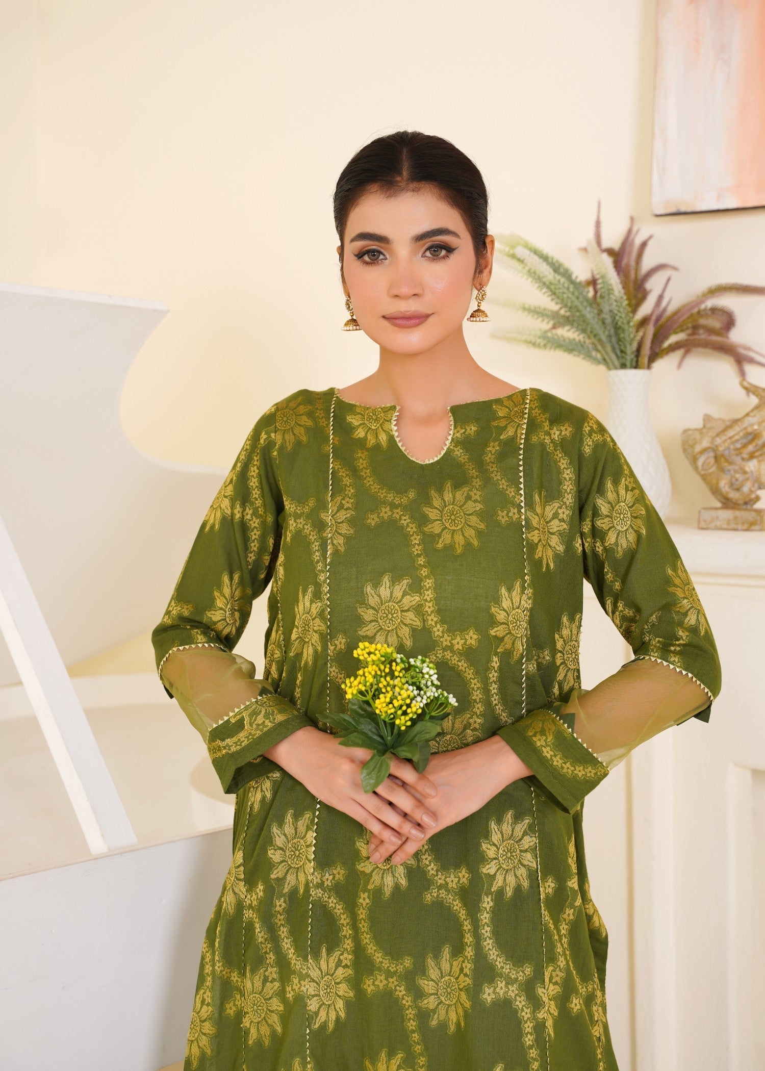 Tosheeza Saith jacquarad Women 2pcs