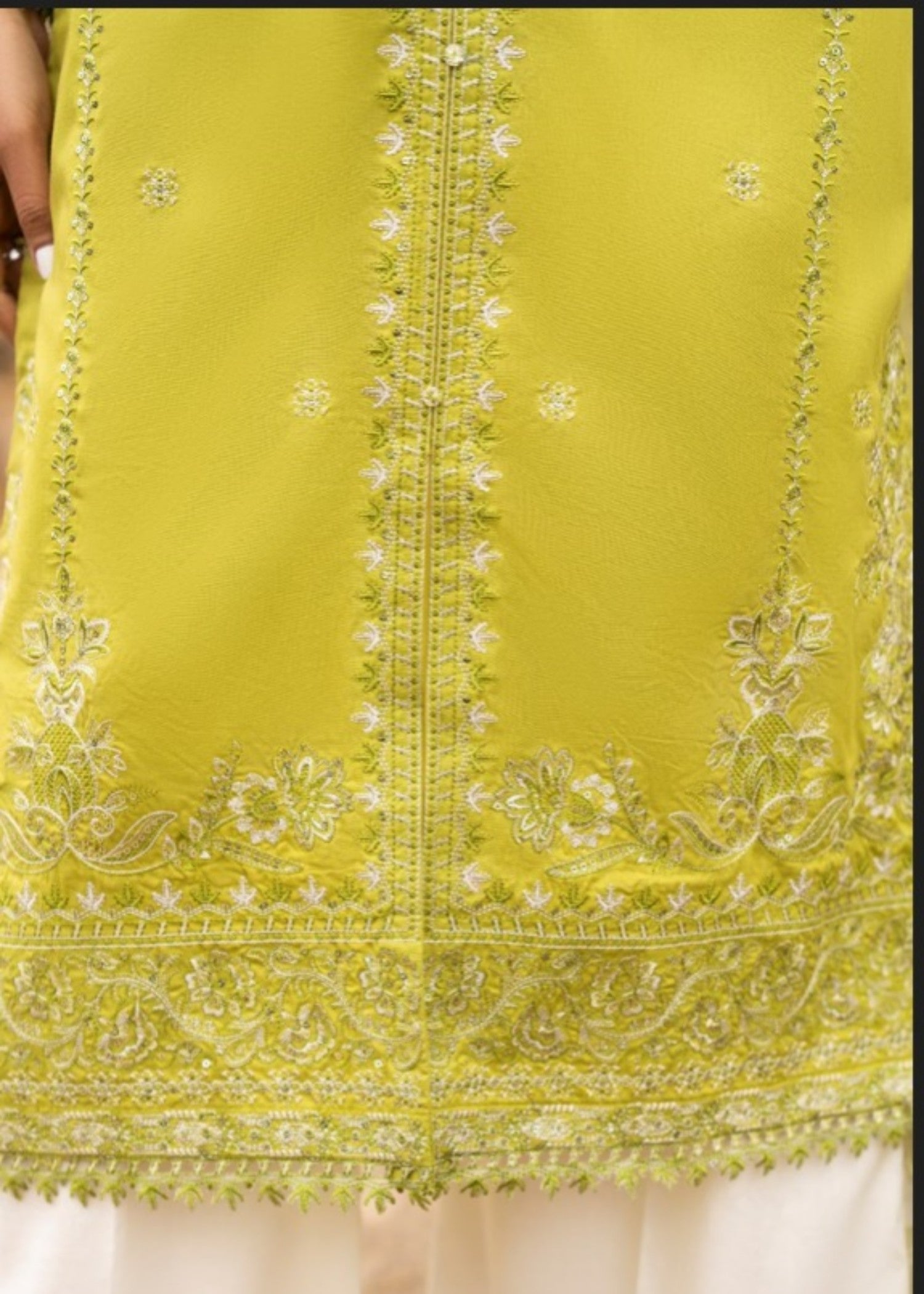 Casual Lite Cotton Emb Suit 10 Women 3pcs