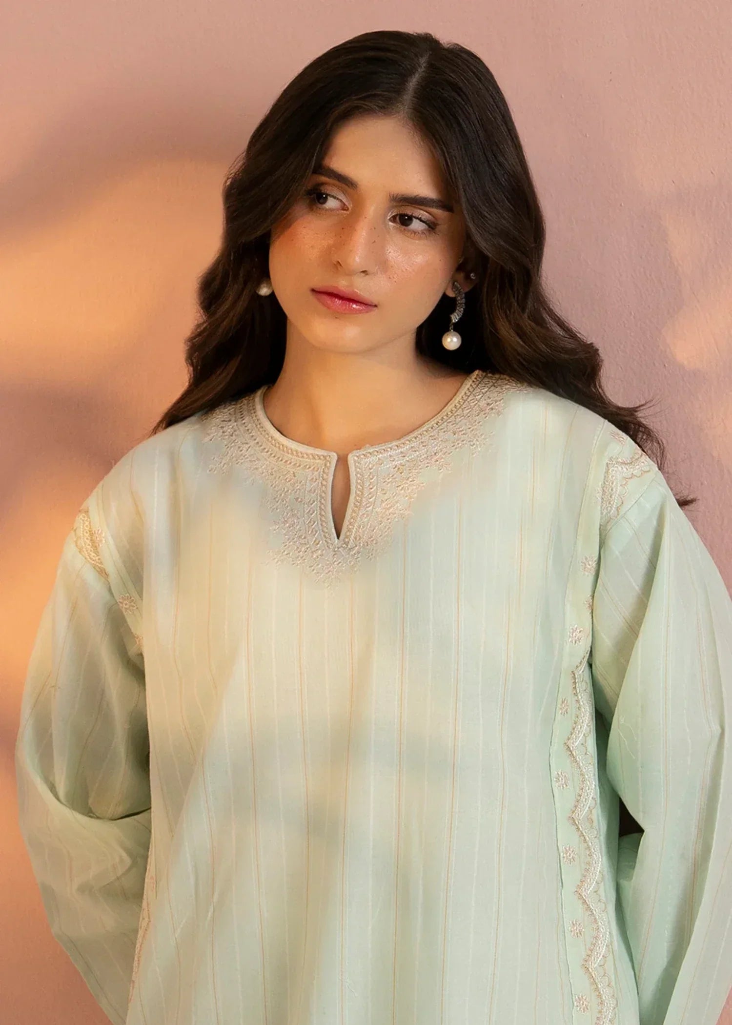 Zellbury WPS2512552 Mint Green Women 1pcs