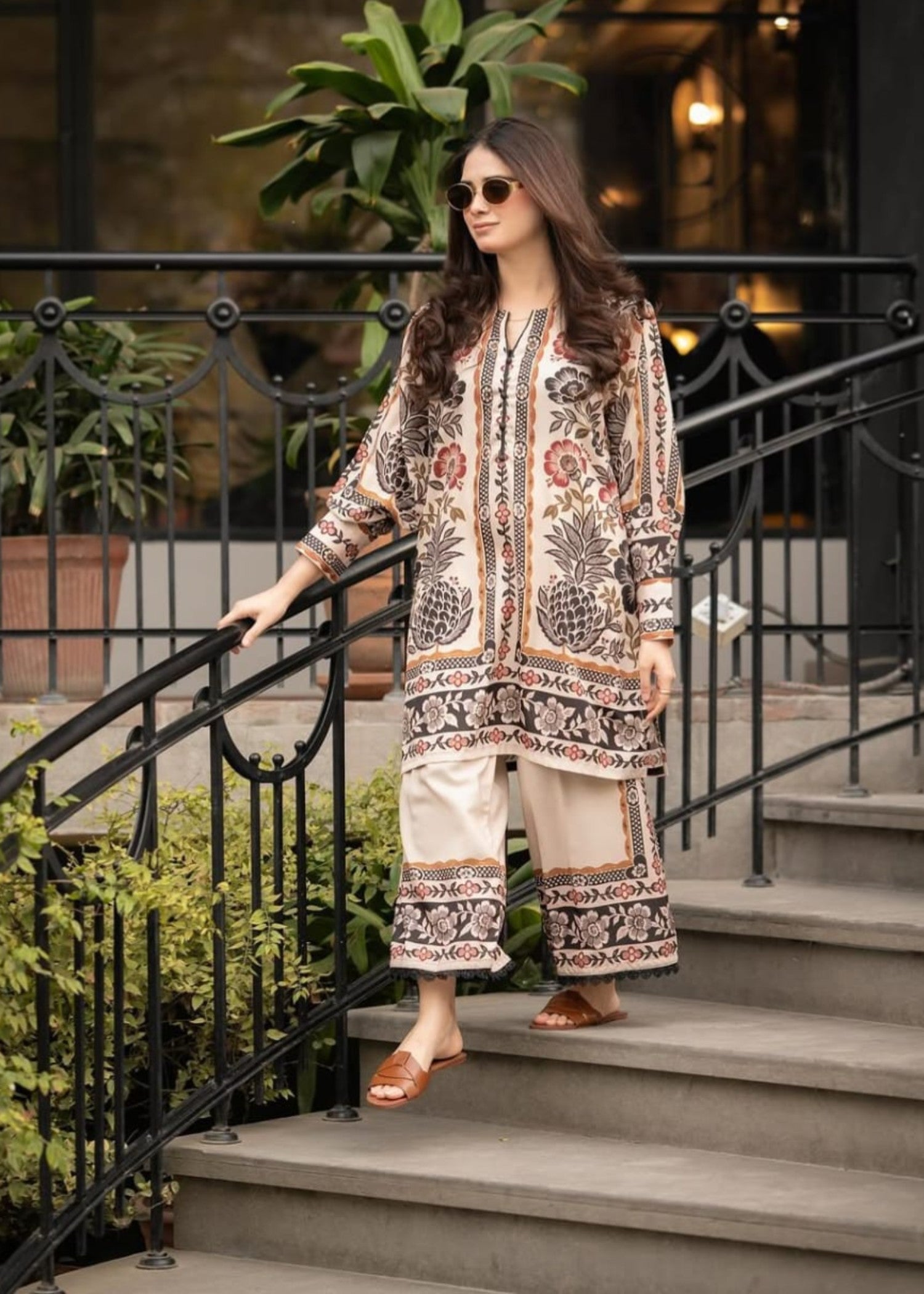 Tehzeeb Libas MINAAL DIGITAL CORD SET Women 2pcs