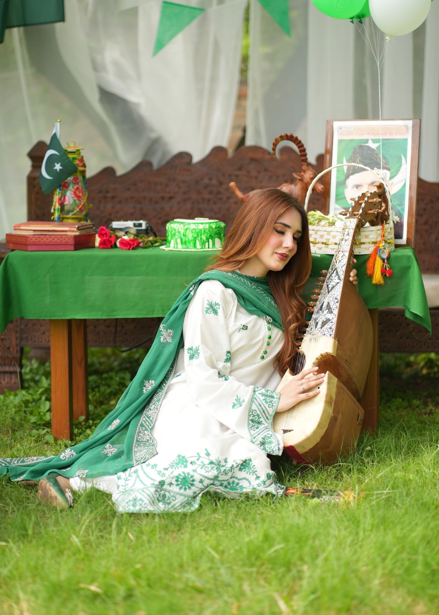 Aster Azaadi Ethnic Lawn Dress Women 3pcs