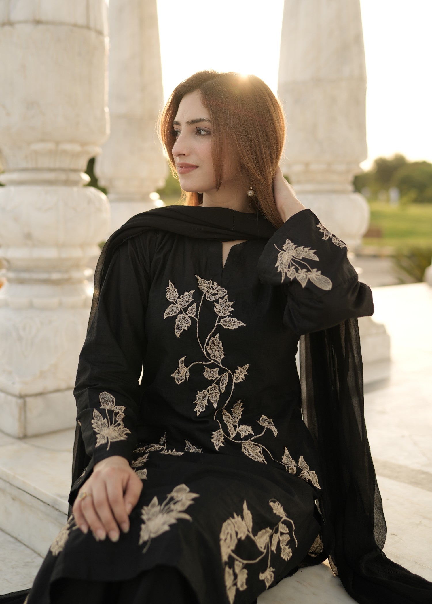 Tawakal Closet ALIZEH BLACK Women 3pcs