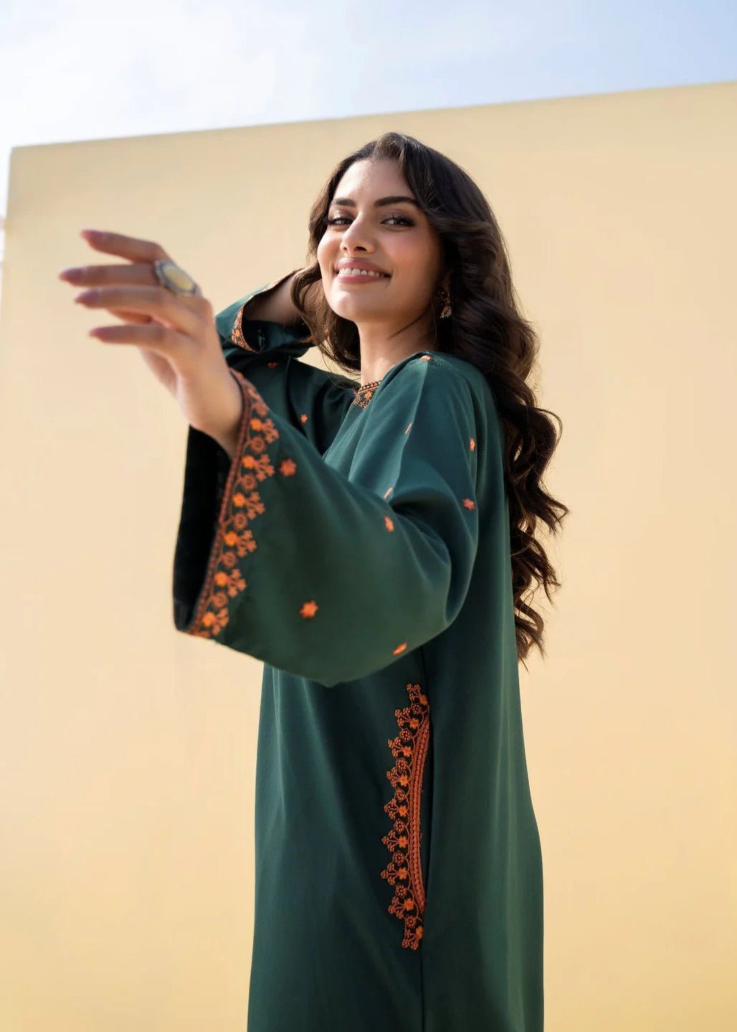 Tawakal Closet Dark Green Women 2pcs