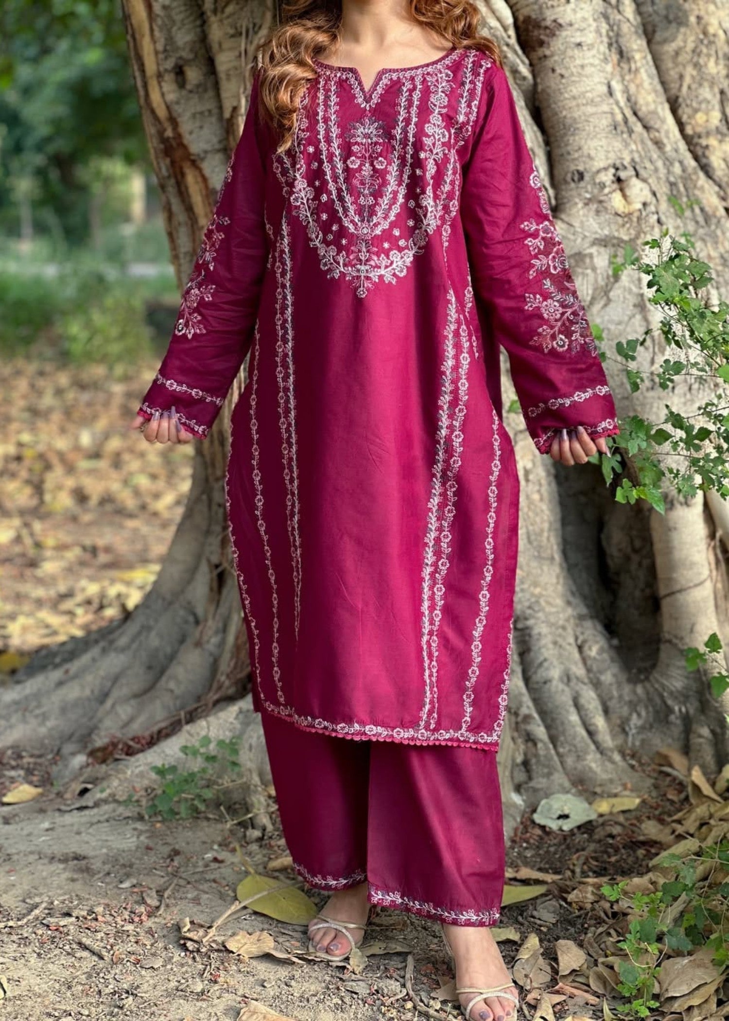 Tehzeeb Libas ZEENAT EMBROIDERED Women 2pcs