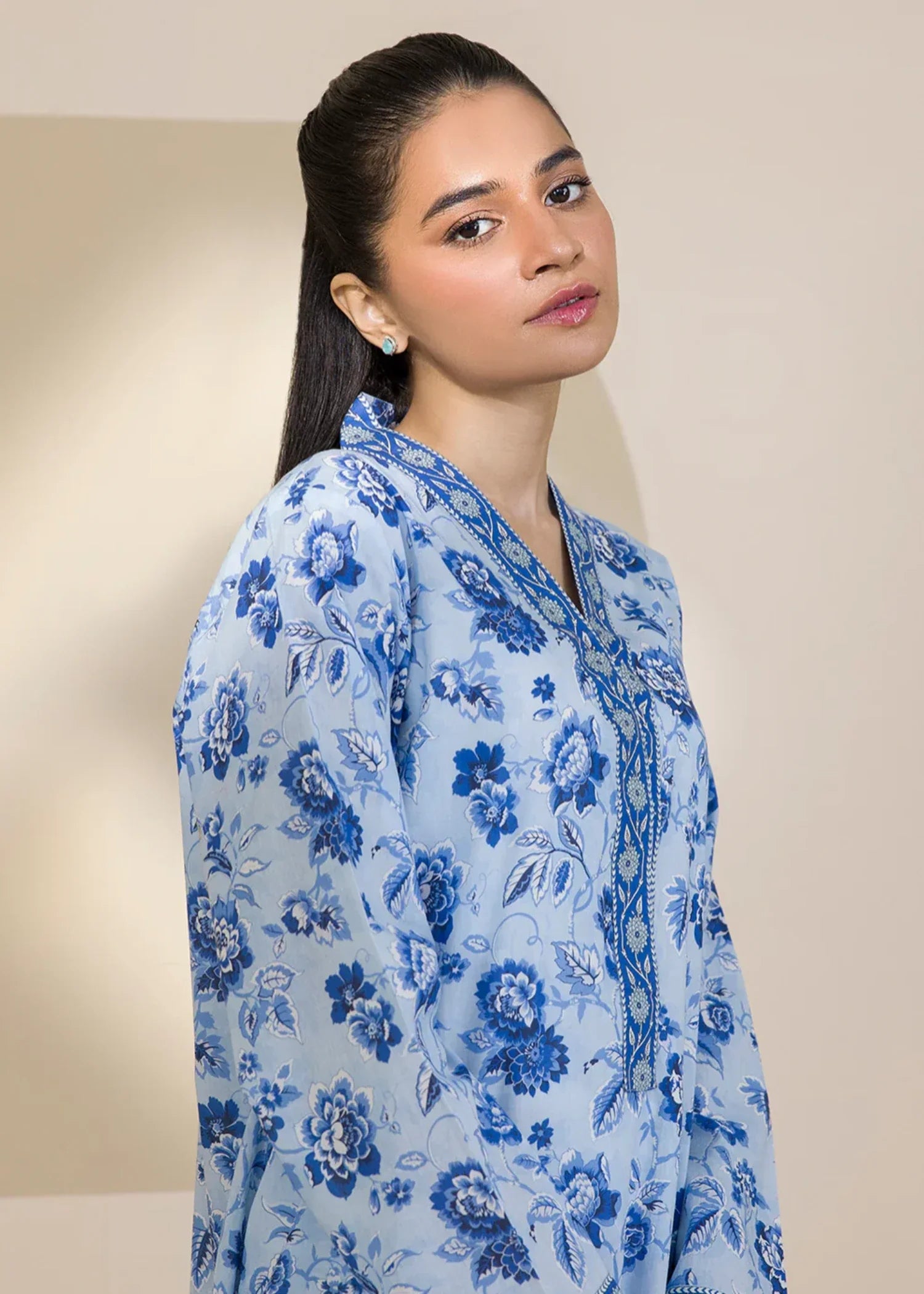 Zellbury WPS2512146 Light Blue Women 1pcs