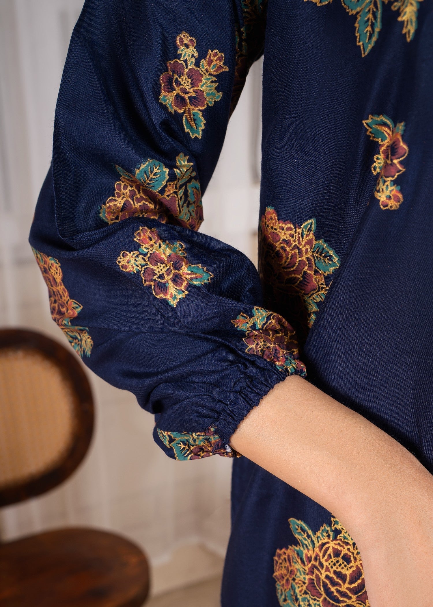 Gulposh Adaab (Printed ) Blue Women 2pcs