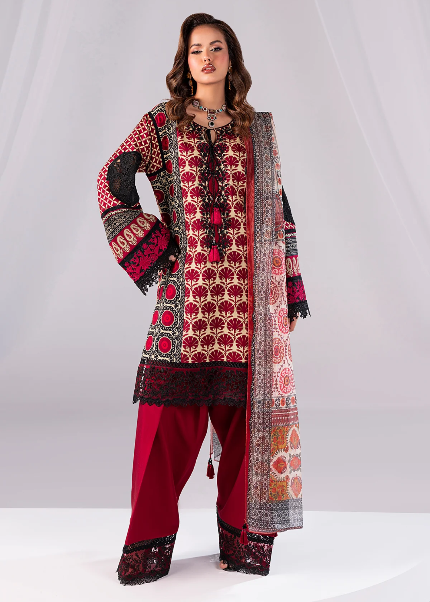 Imrozia Premium Imrozia MEHRUNISSA SP 60 V1 25 Women 3pcs