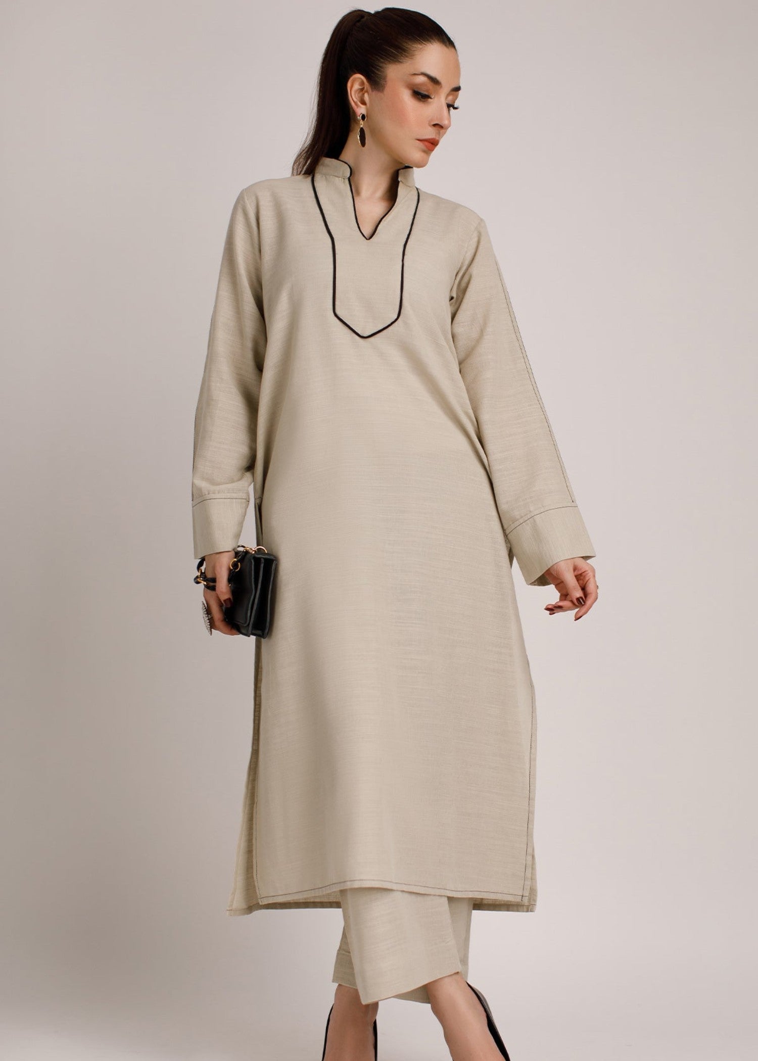 Peach Republic Saga Khaddar Suit Women 2pcs