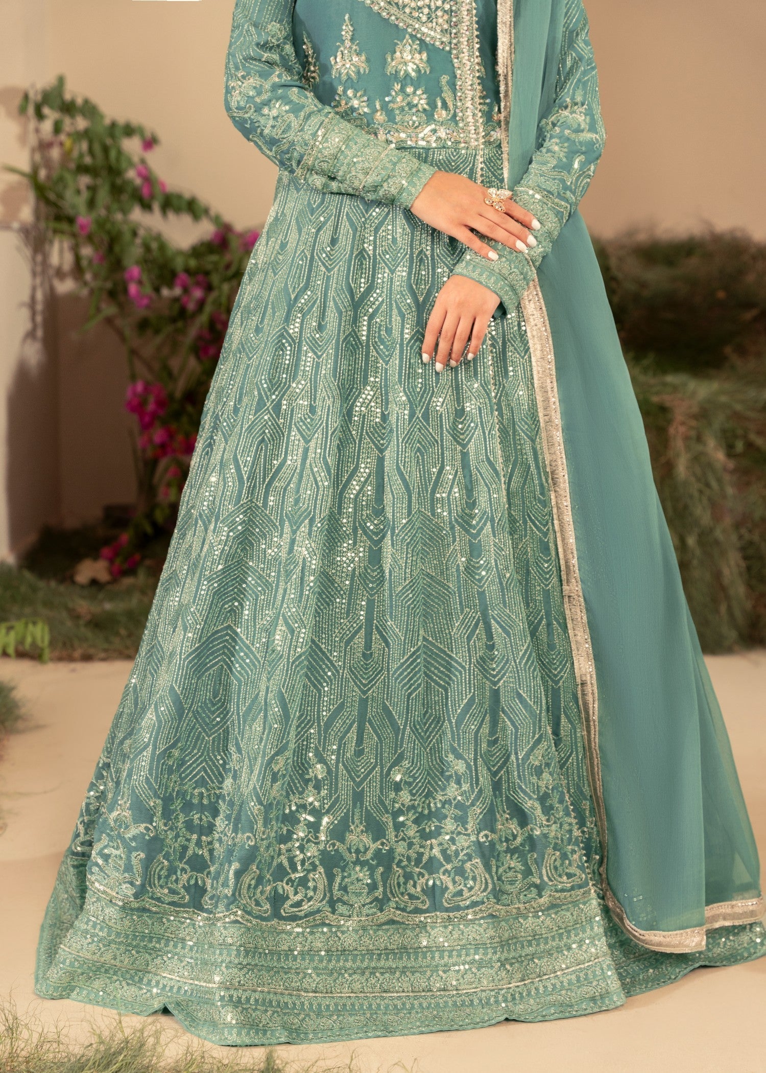 Four Season Boutique MARFEEN PASTEL GREEN Women 3pcs