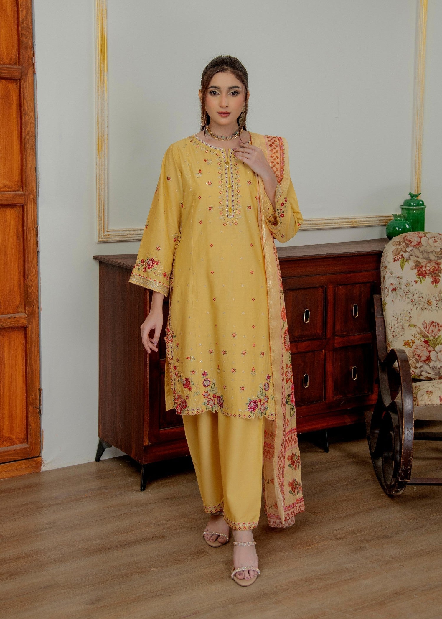 She Edge SE SUM25 000015 3 YELLOW Women 3pcs