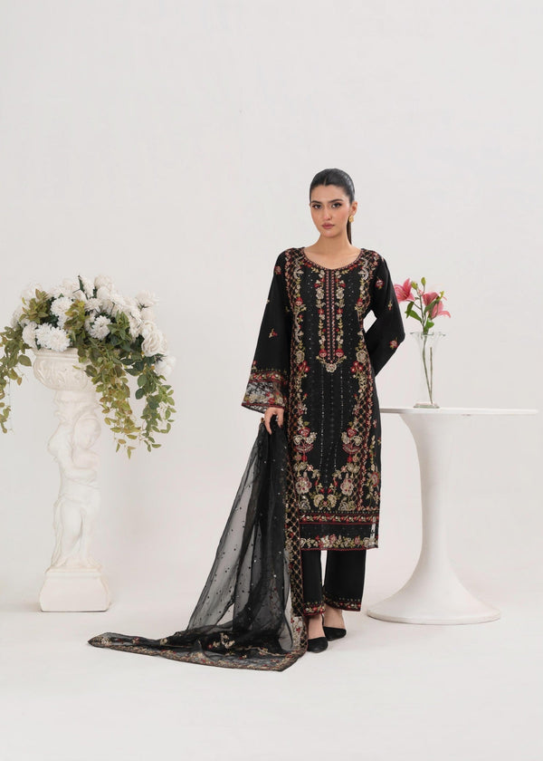 Stylish Collection AROOSH EMBROIDERED Women 3pcs