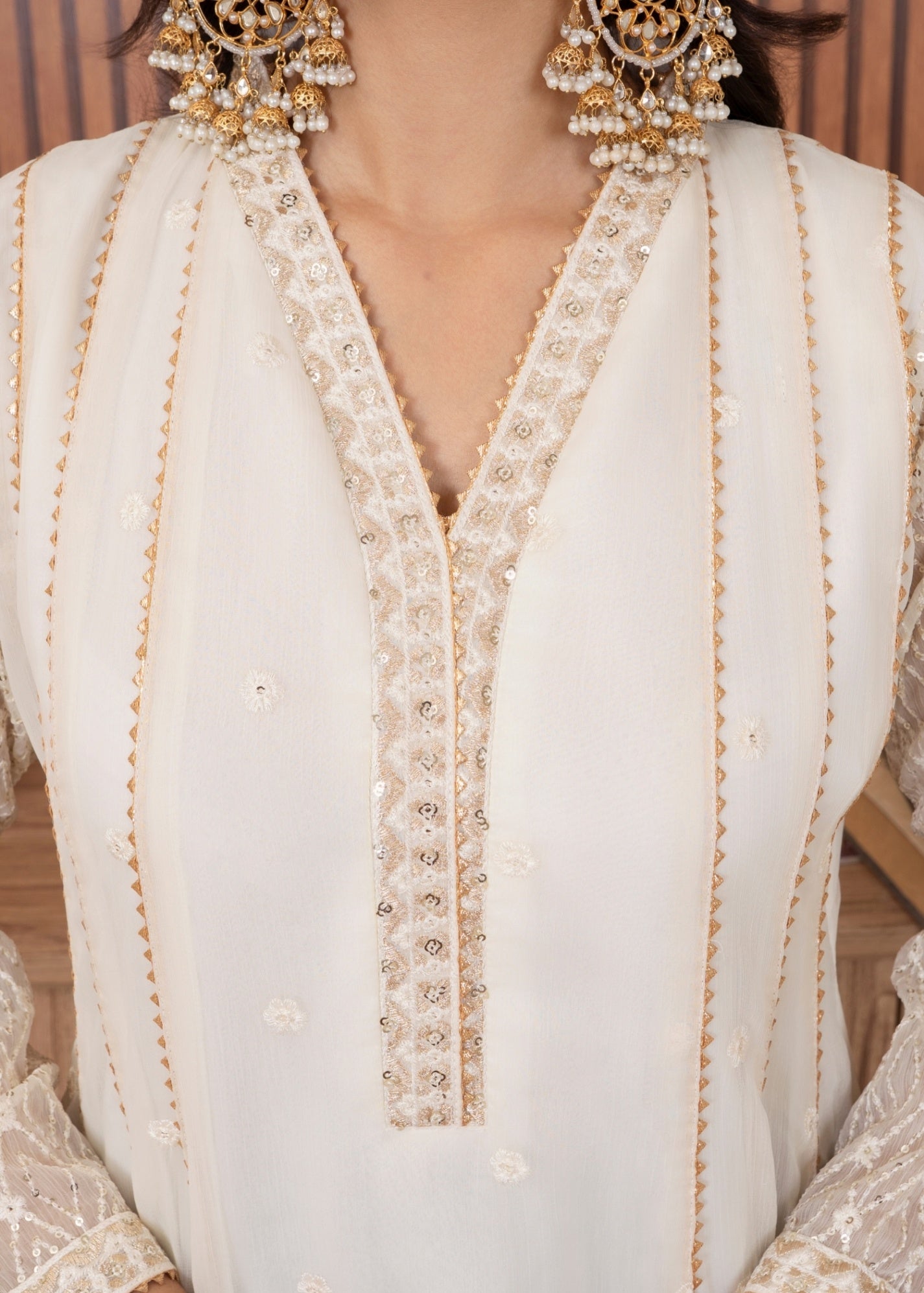 Abaan Zohan Kashish Off White Women 3pcs