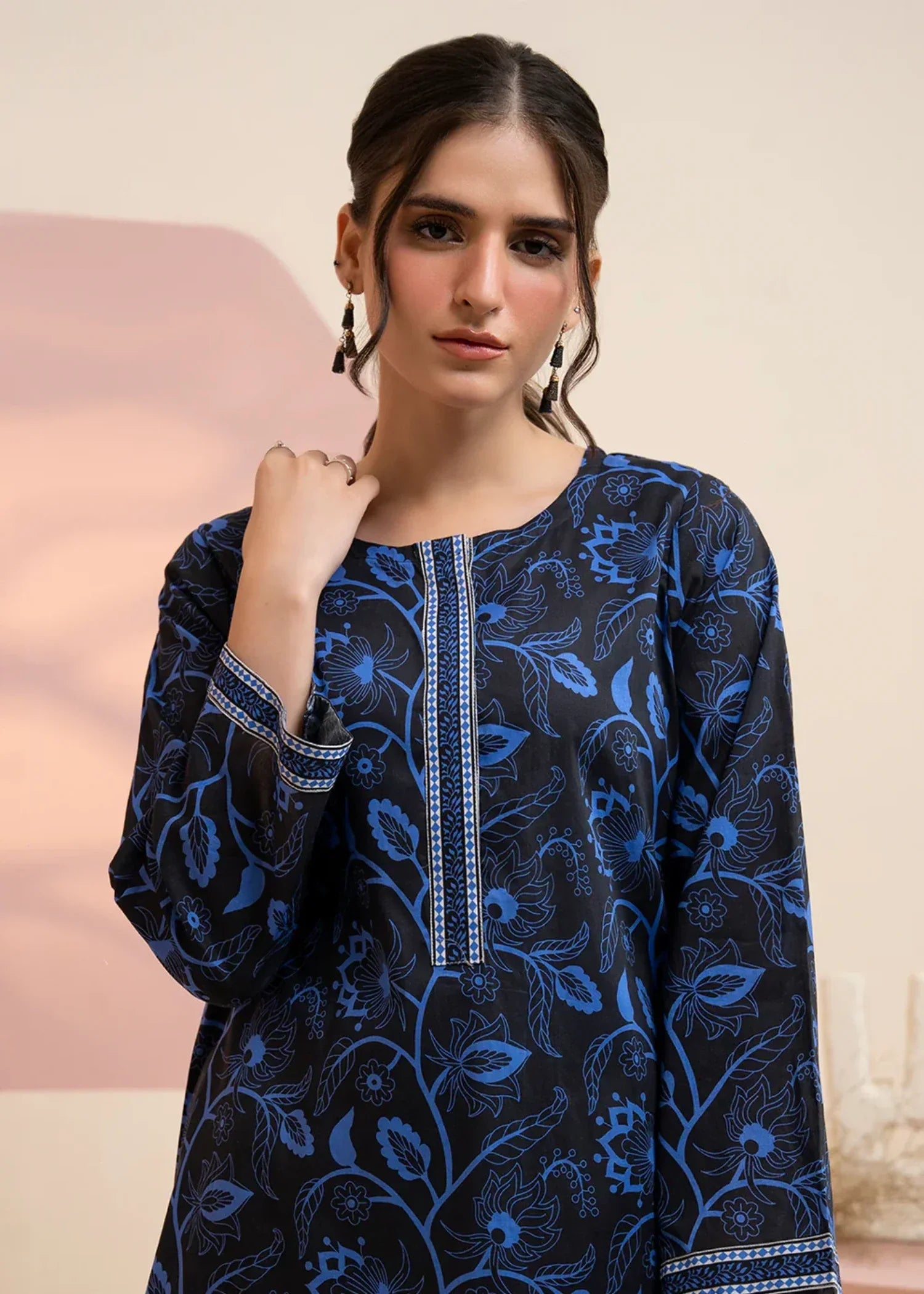 Zellbury WPS2511994 Navy Blue Women 1pcs