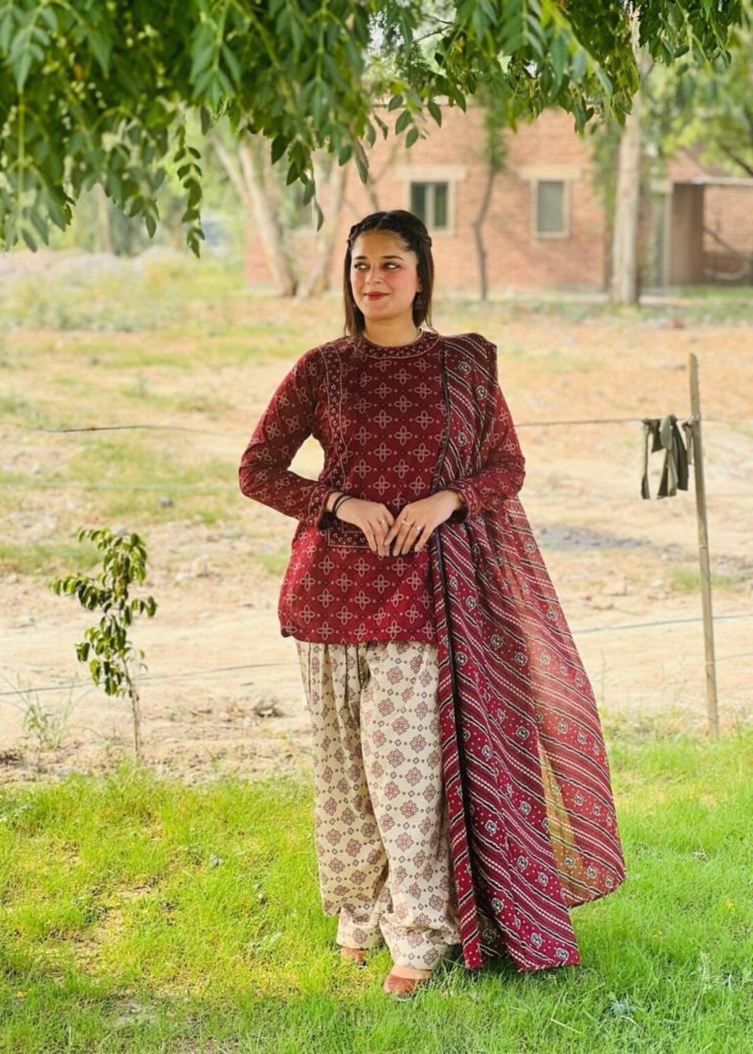 Tehzeeb Libas ZARISH DIGITAL Women 3pcs