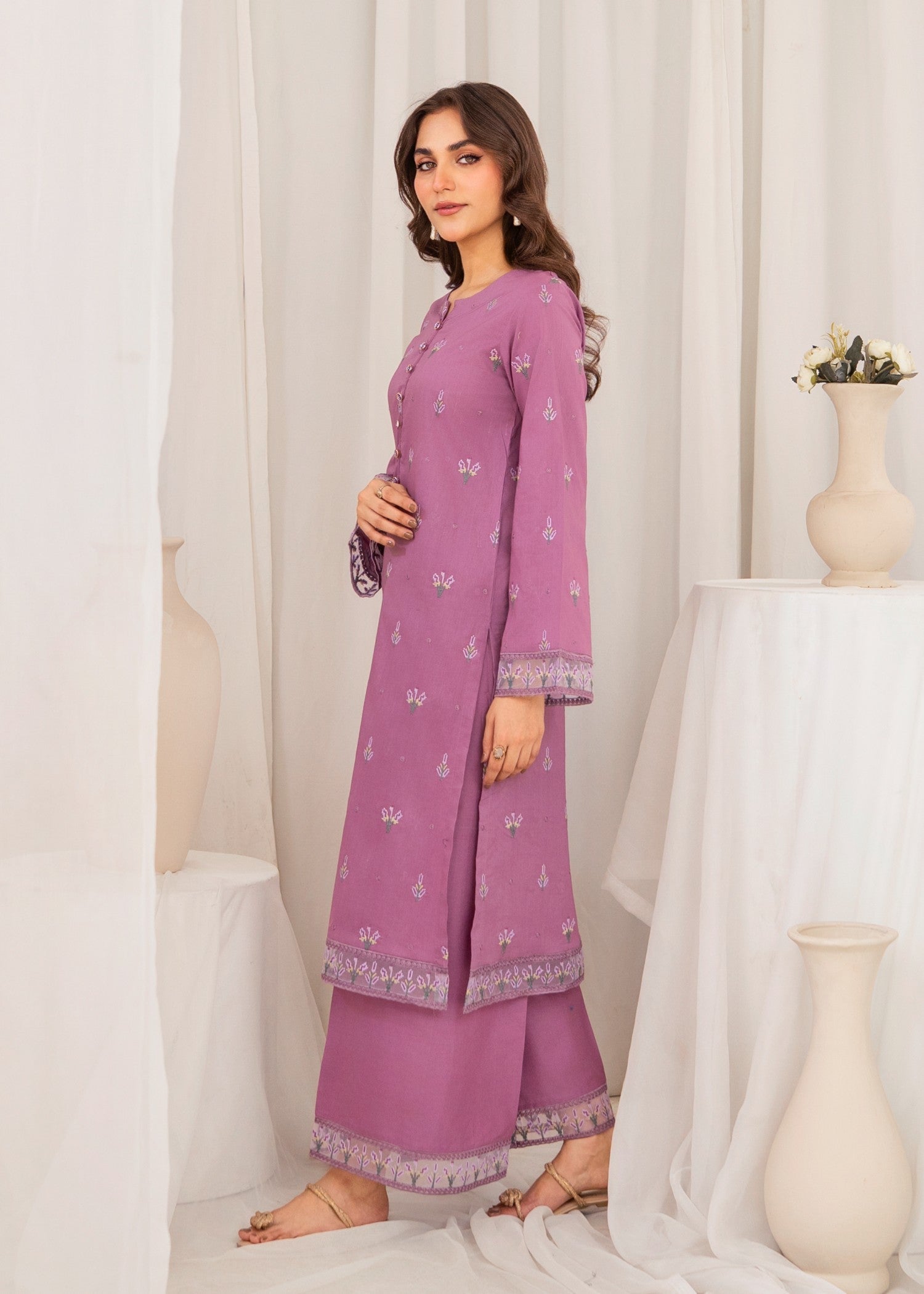 Zoya&Zafar ZELLBURY LONG KURTA SET Women 2pcs