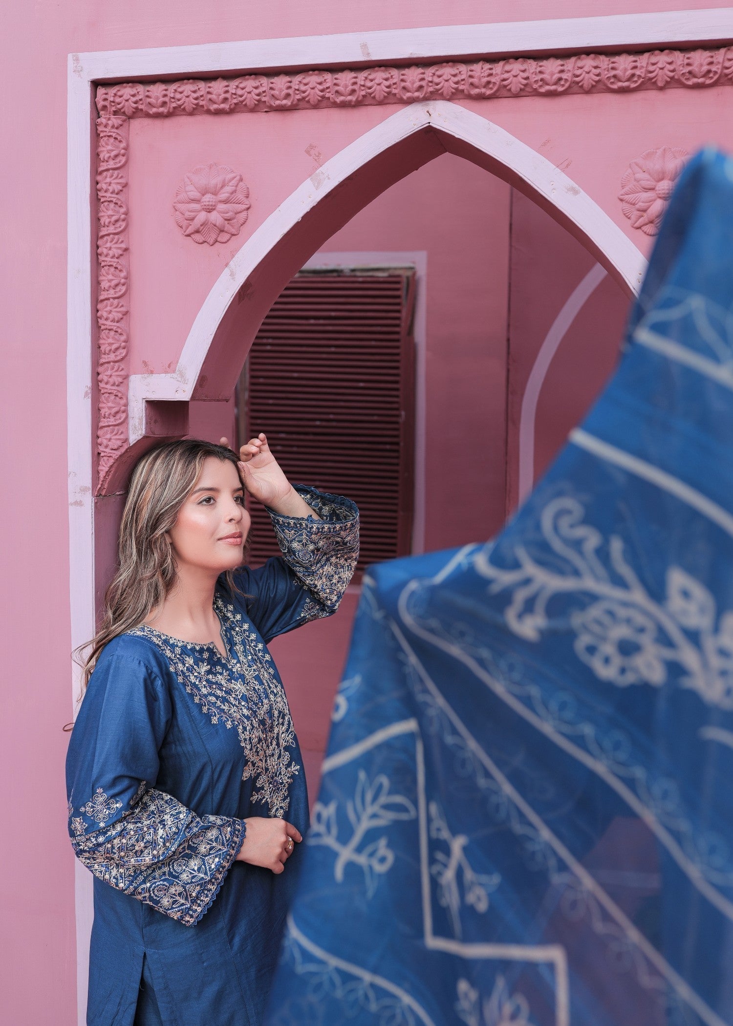 Shehroz Fashion PARIZAAD LAWN EMBROIDERY Women 3pcs