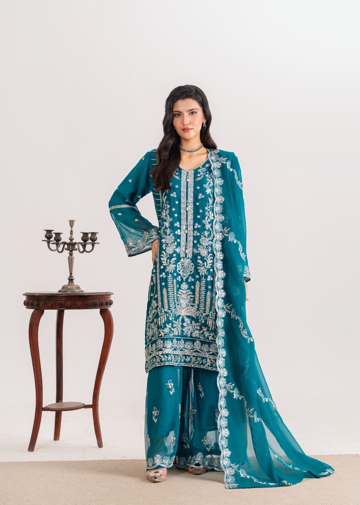 Four Season Boutique LAYLA SEAGREEN Women 3pcs