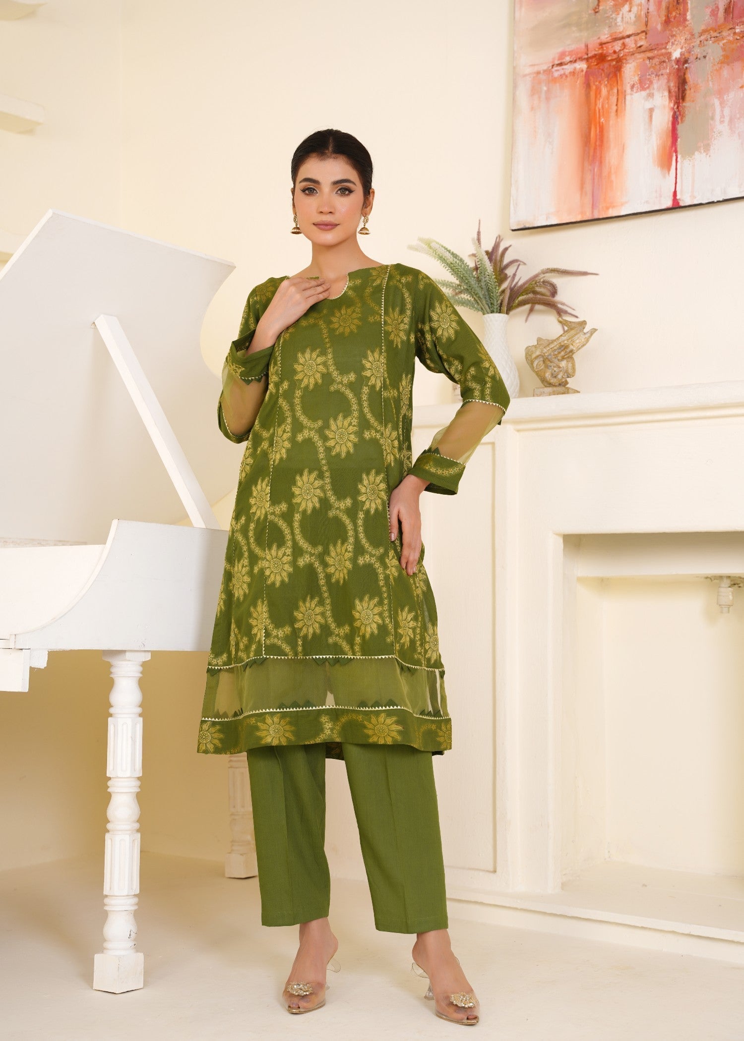 Tosheeza Saith jacquarad Women 2pcs