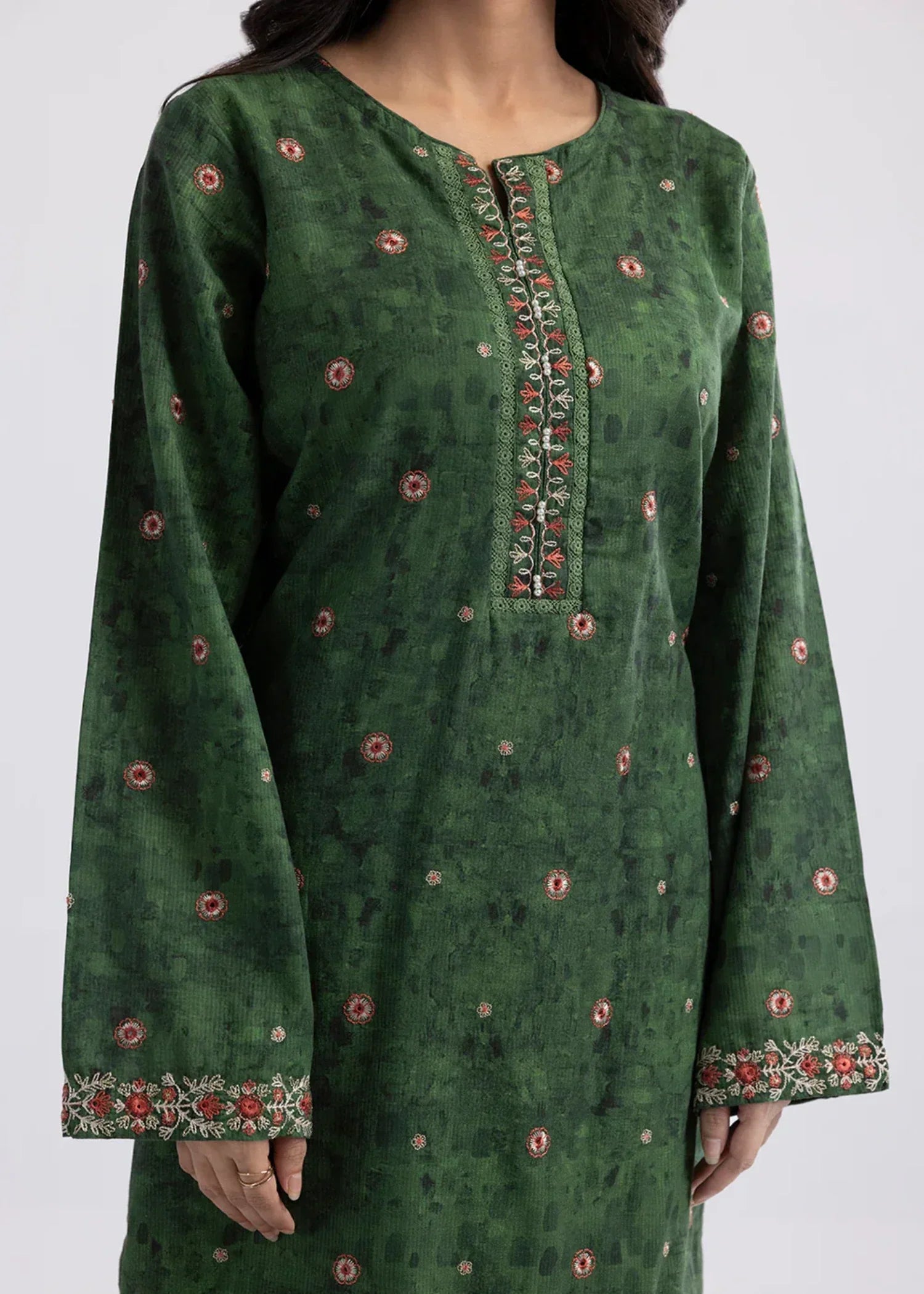 Zellbury WPS2532648 Dark Green Women 3pcs