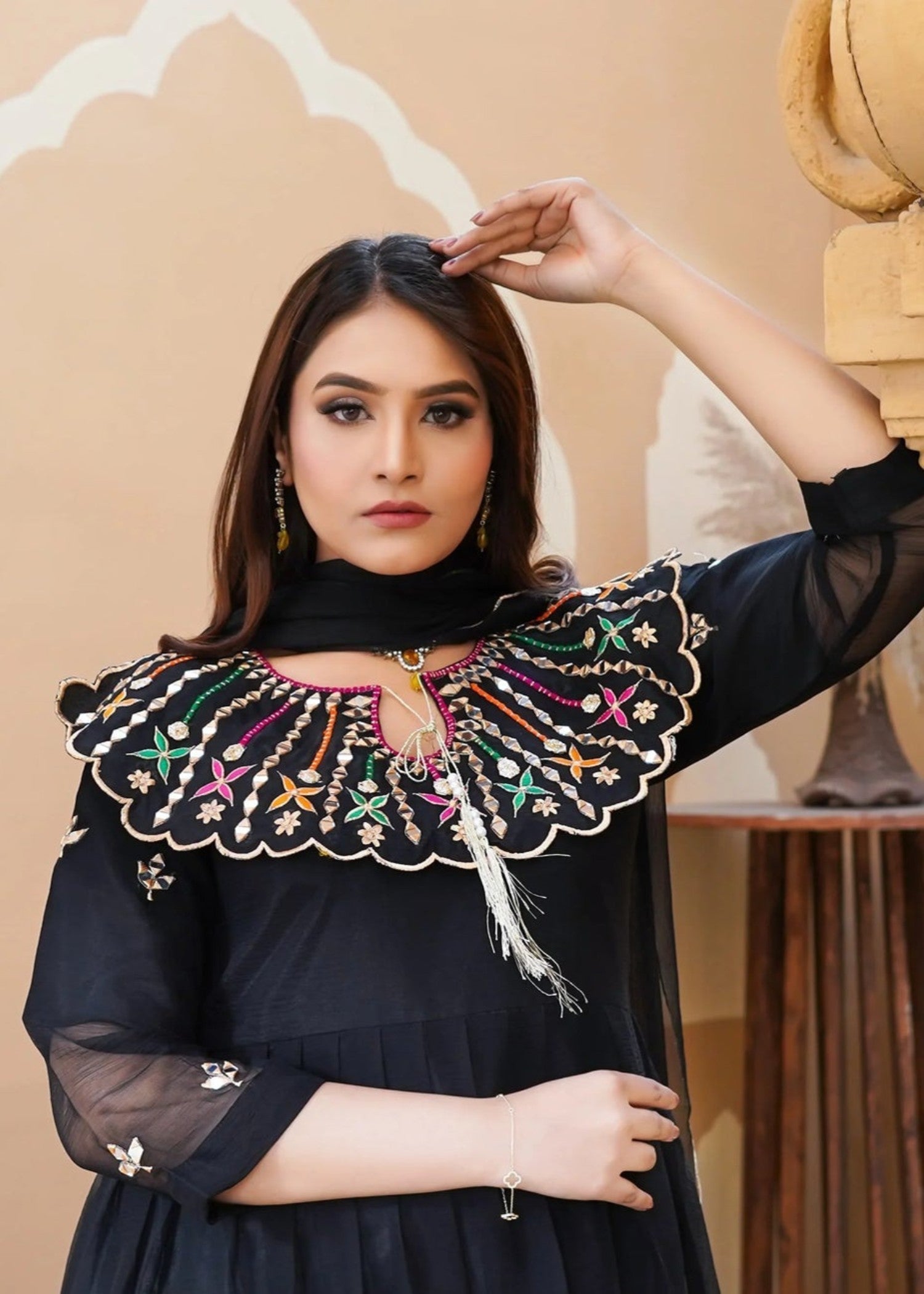 Saifron MIRROR BLACK Women 3pcs