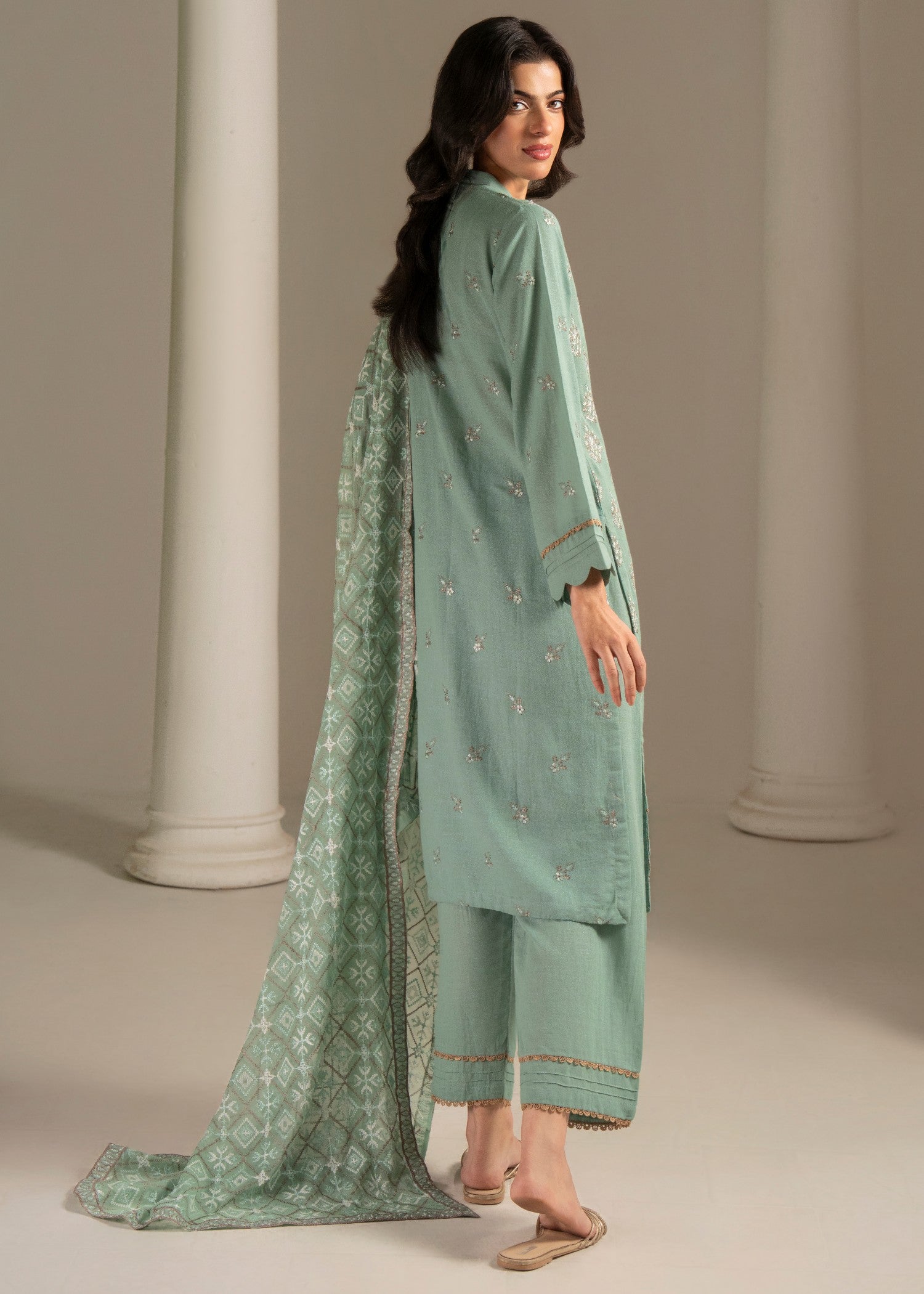 Zoya&Zafar Saffron Women 3pcs