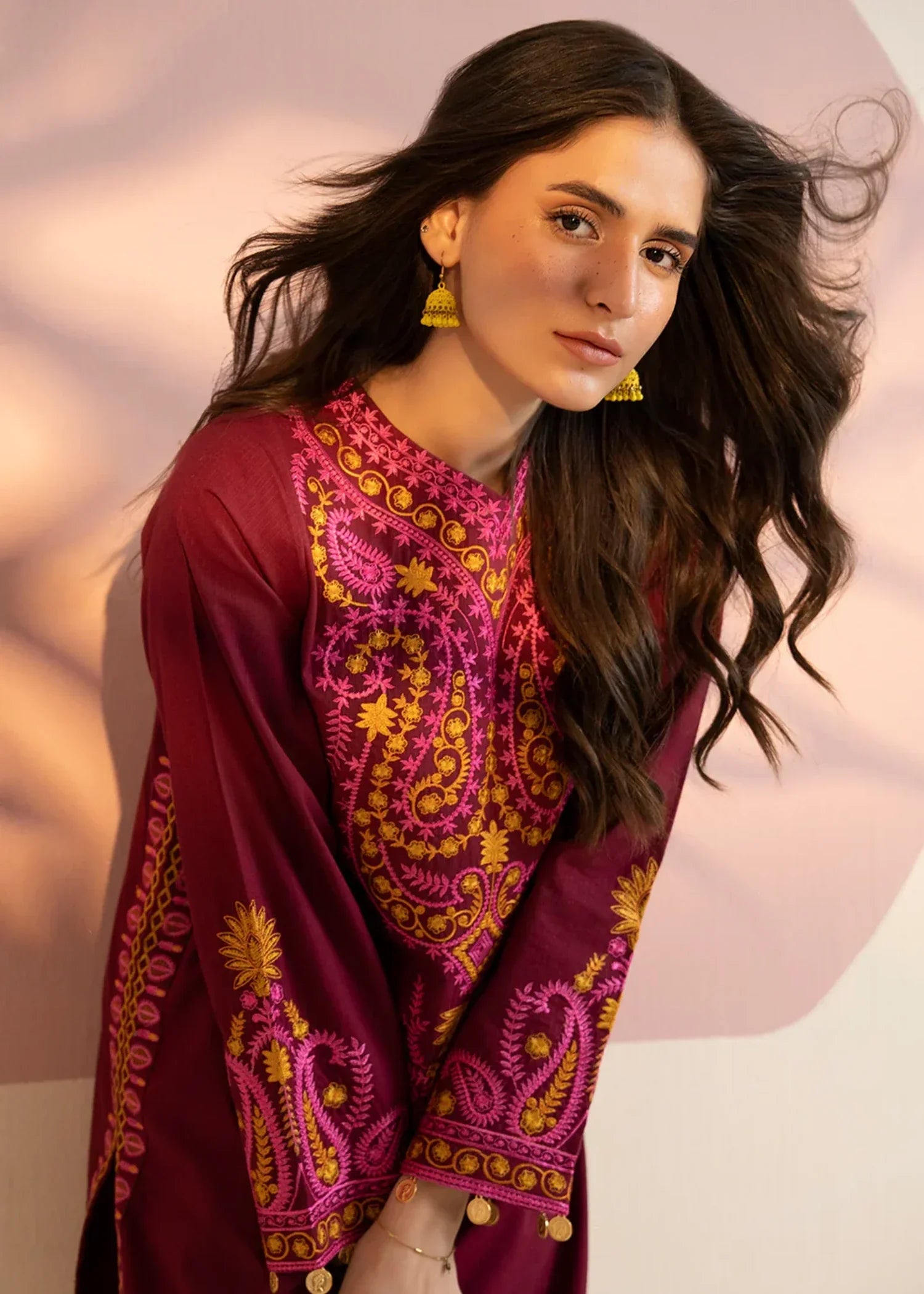 Zellbury WPW2423364 Maroon Women 2pcs