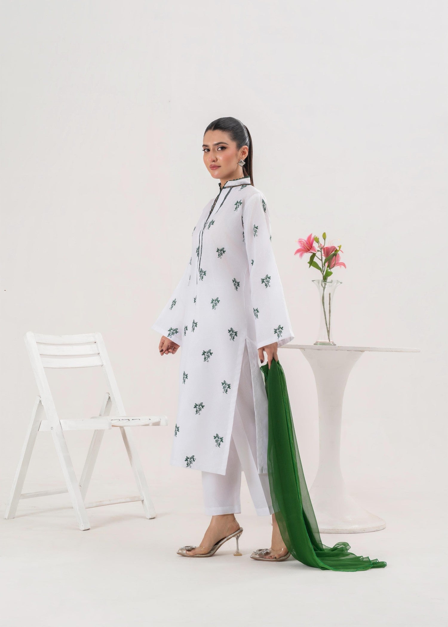 Stylish Collection AZADI EMBROIDERED Women 3pcs